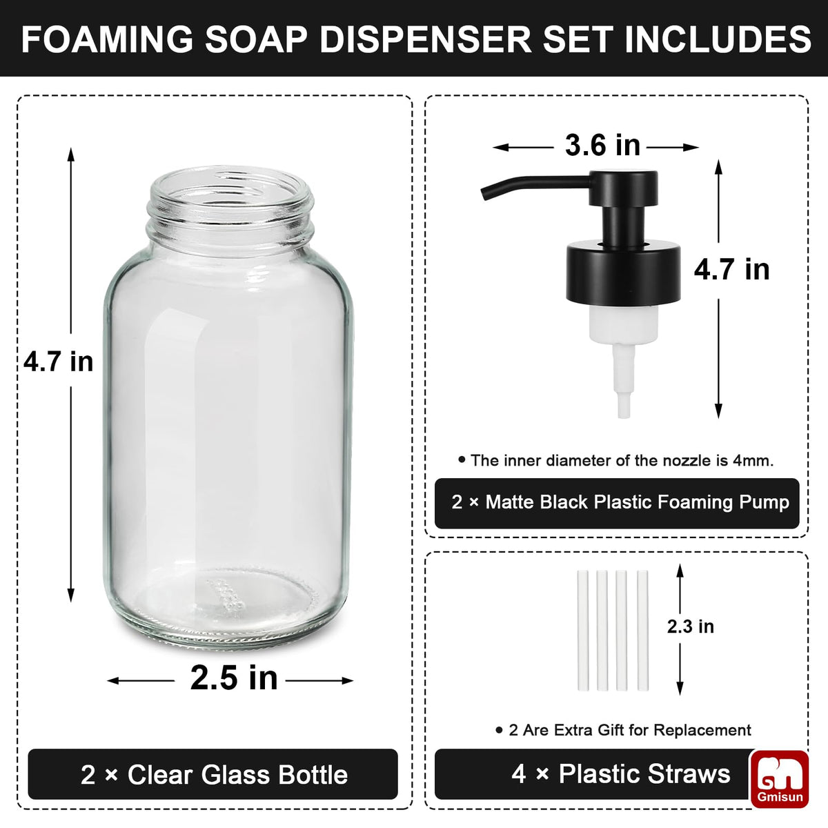 Foam Soap Dispenser (2 Count)
