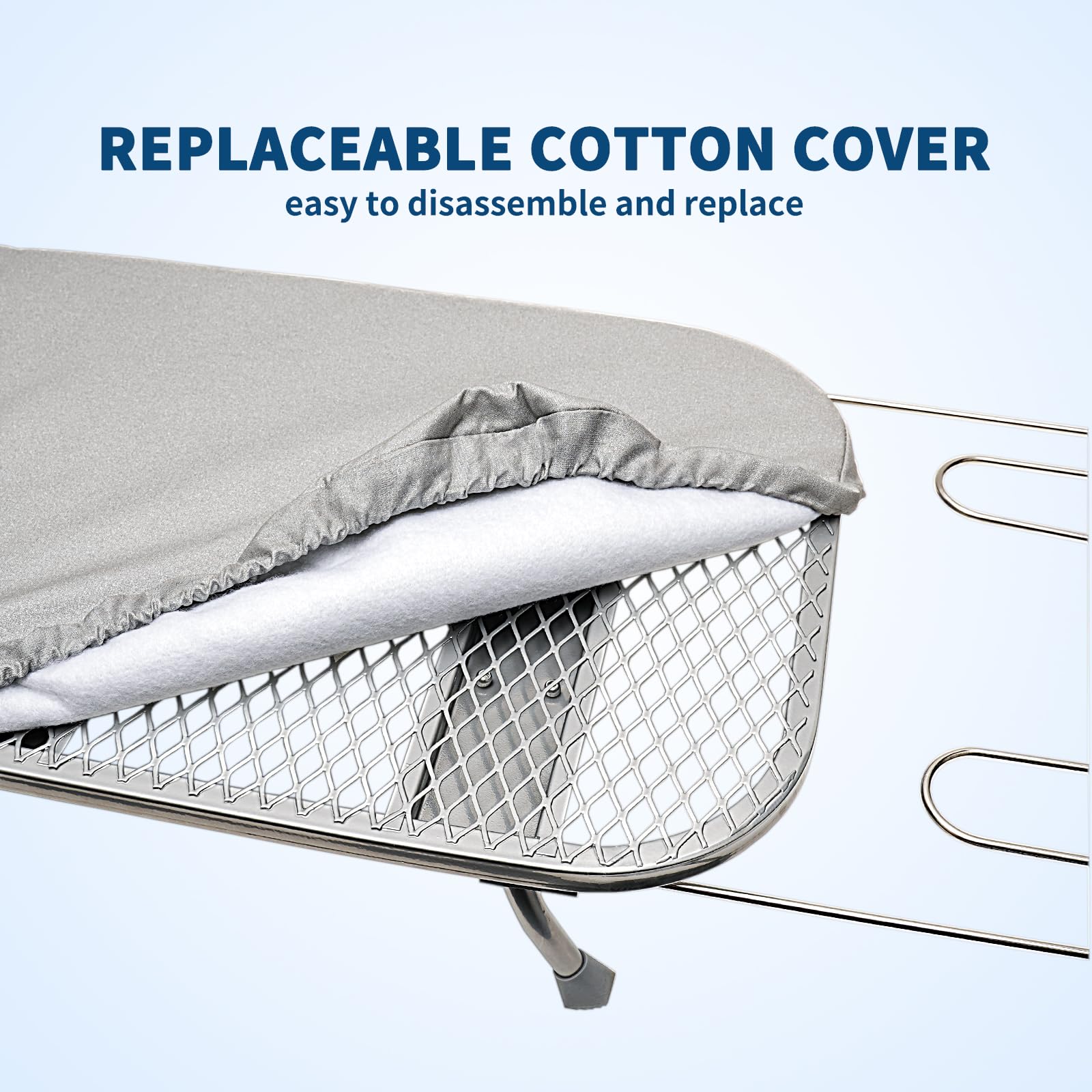 Folding Tabletop Ironing Board with Iron Holder Rest