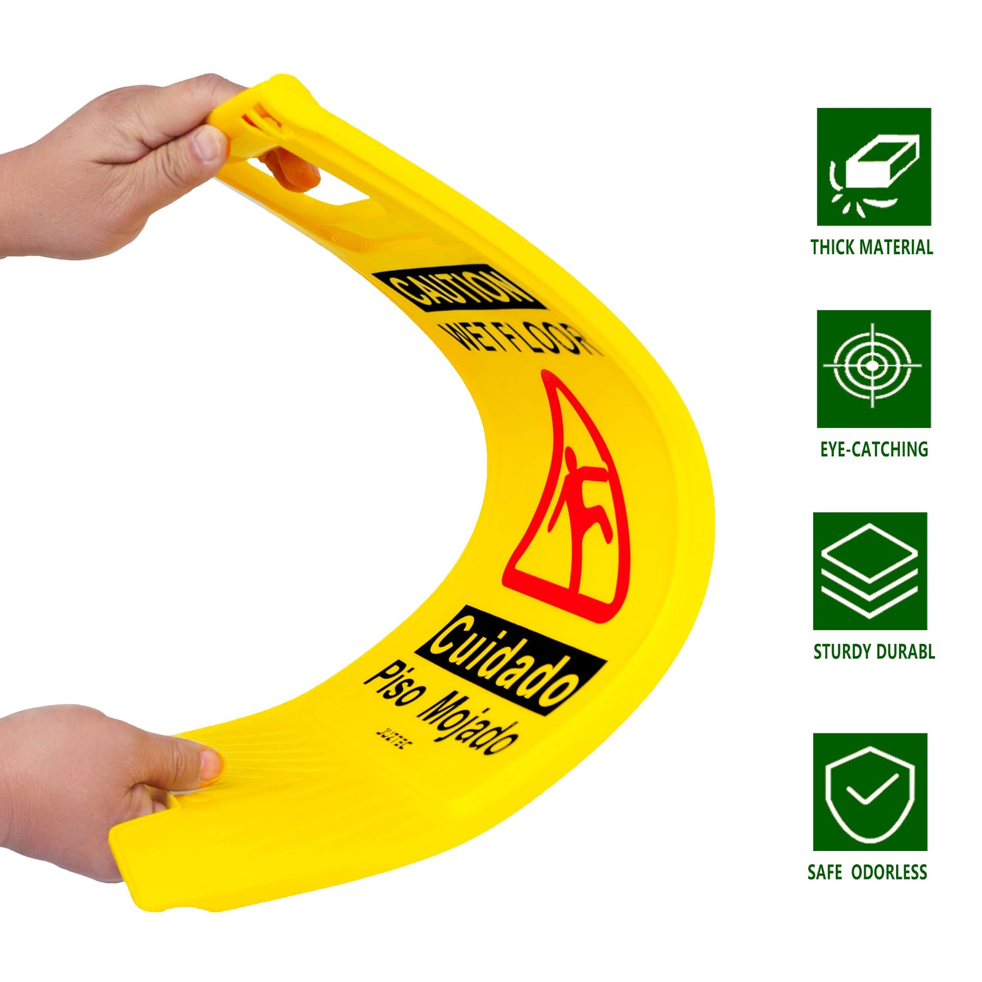 Caution Wet Floor Sign (4 Count)