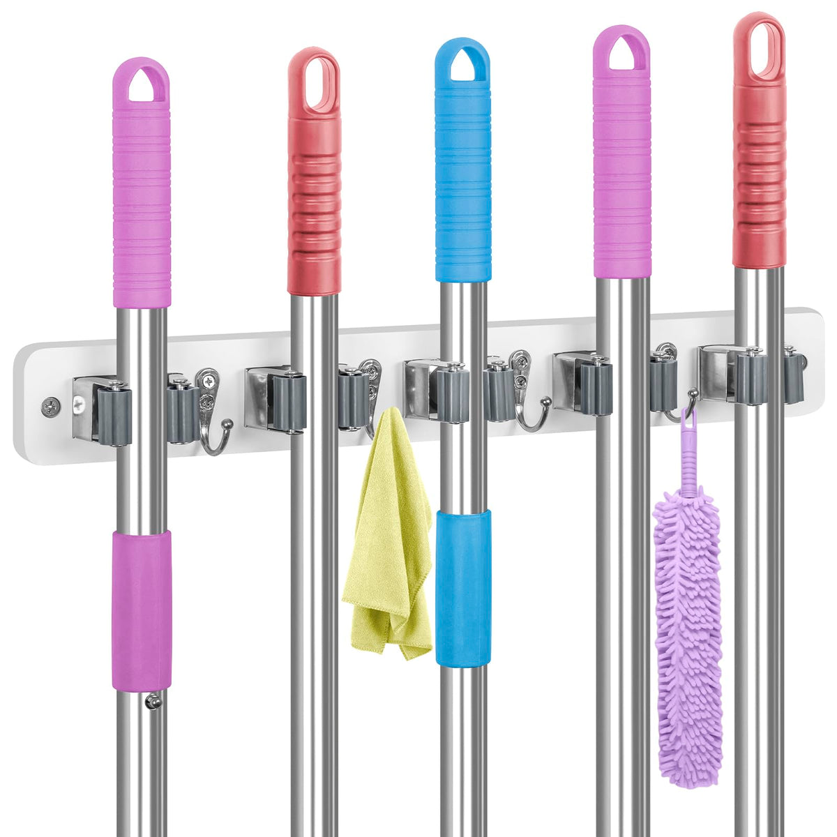 Broom Holder Wall Mount