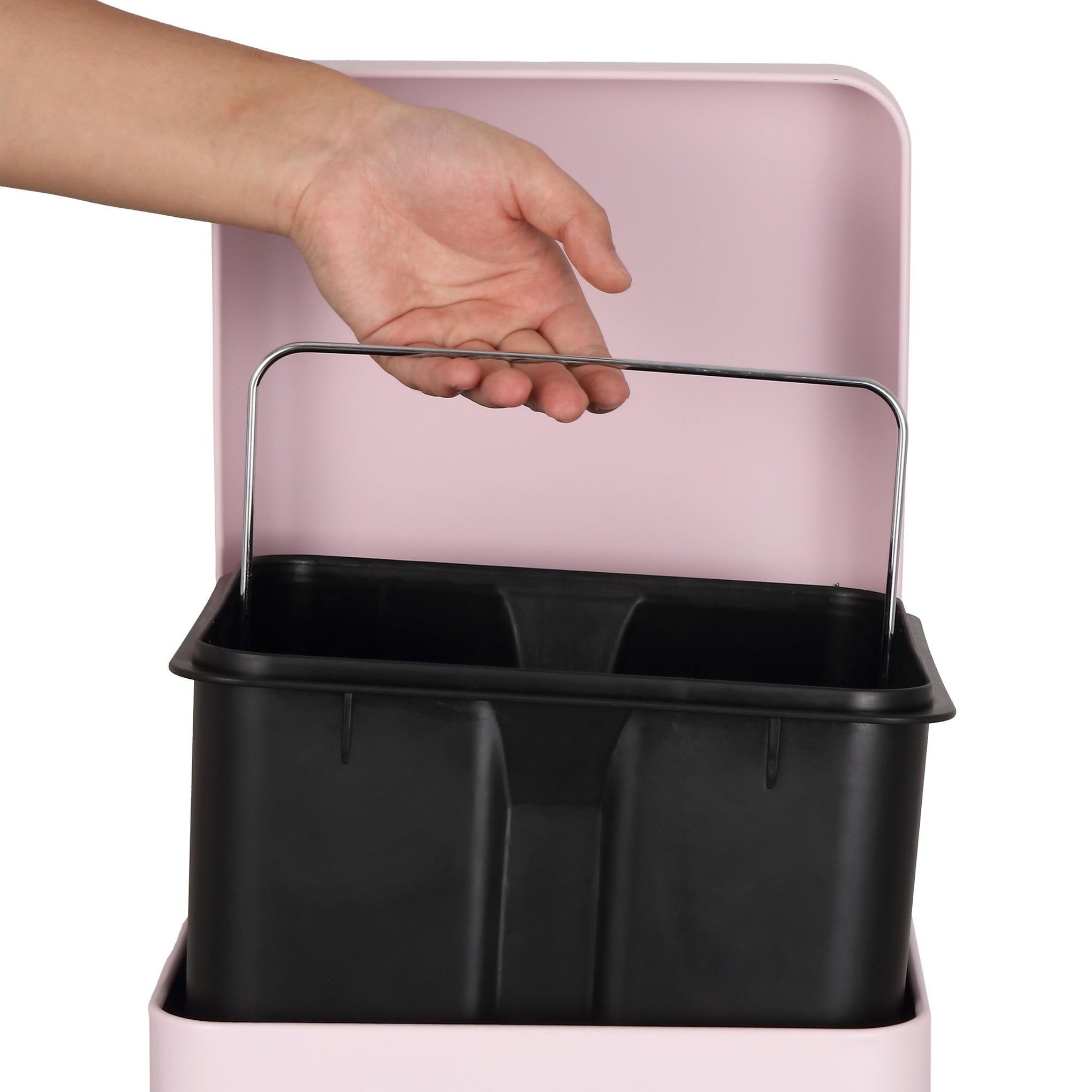 Betty 8 Gal Step Trash Can Soft