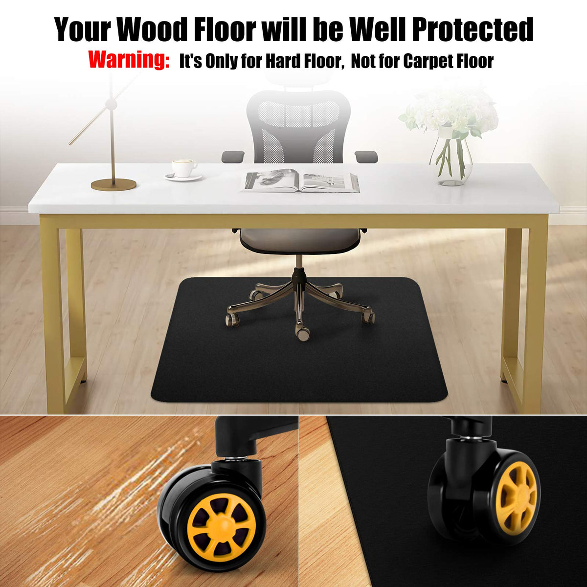 Chair mat for Hardwood Floor