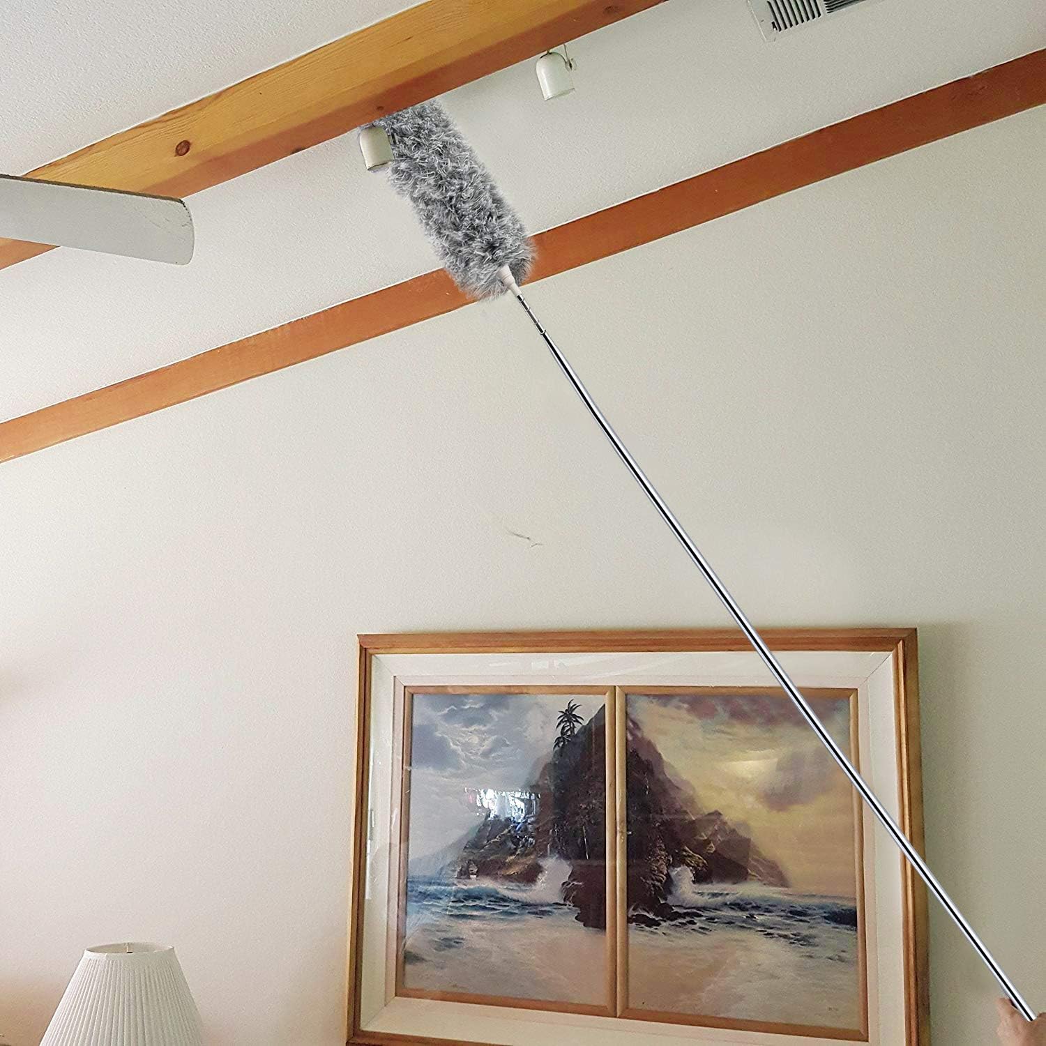 Microfiber Ceiling Fan Cleaner with 30