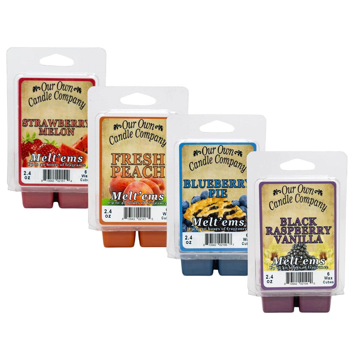 Fruit Variety Pack Wax Melts (4 Count)