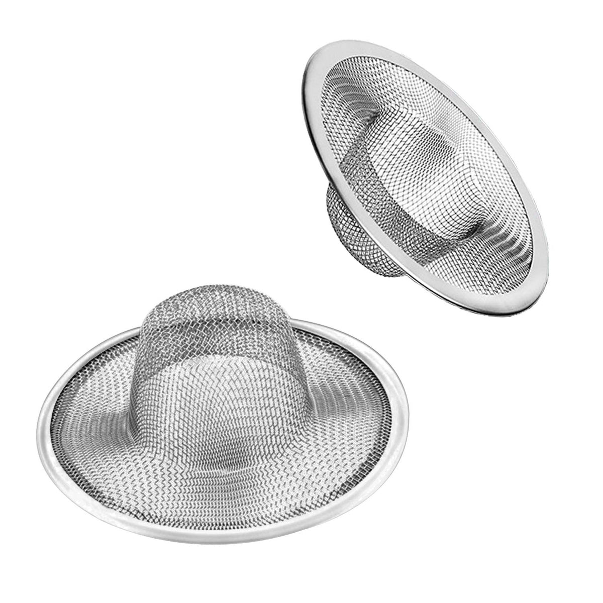 2pcs Heavy Duty Stainless Steel Slop Basket Filter Trap (2 Count)