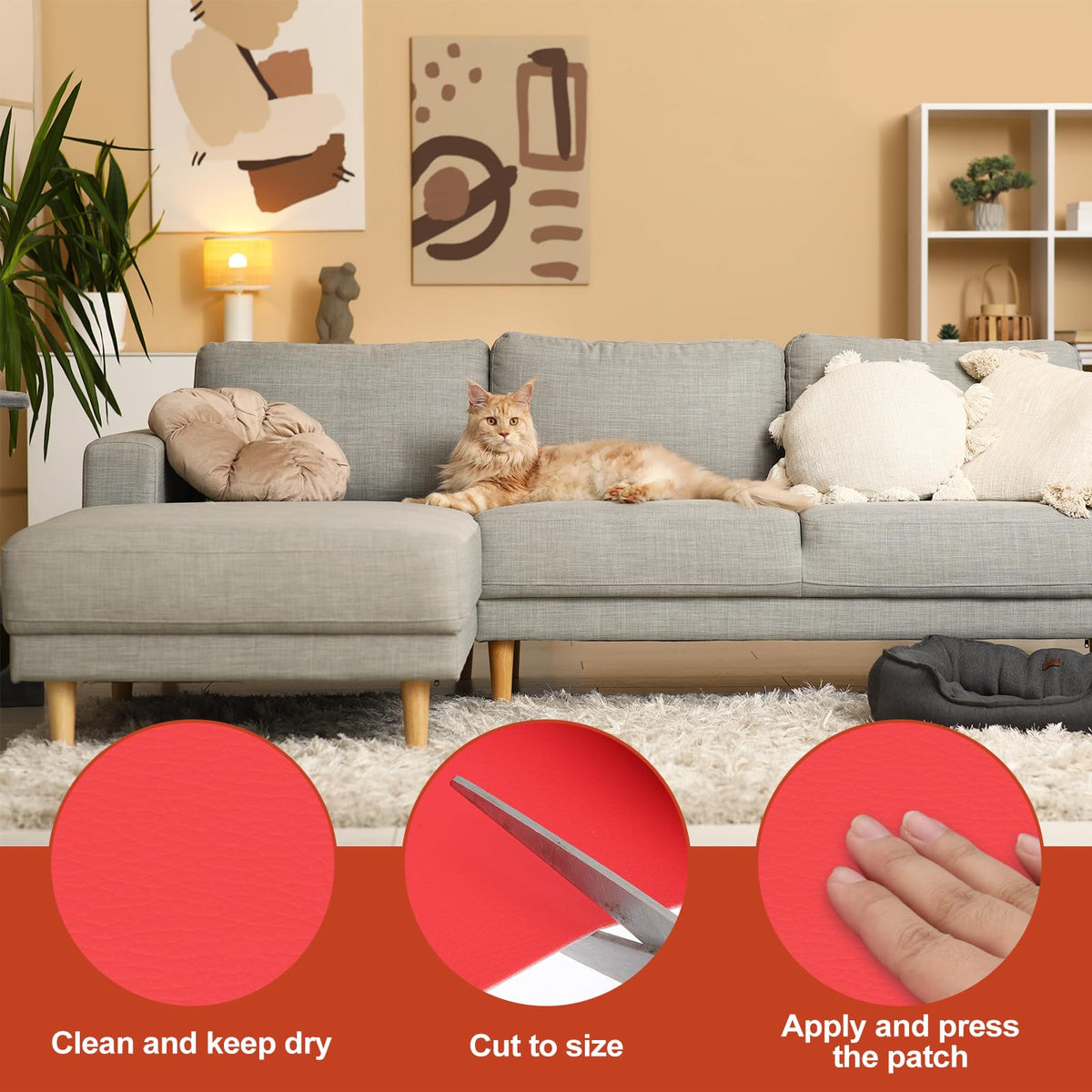 Leather Patches Tape for Furniture
