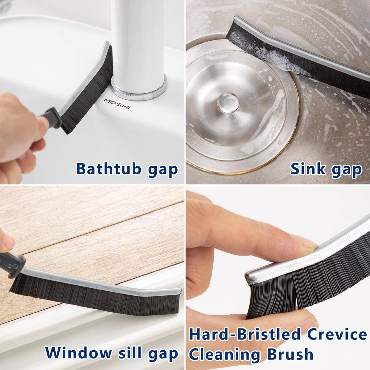 12Pcs Crevice & Gap Cleaning Brush (12 Count)