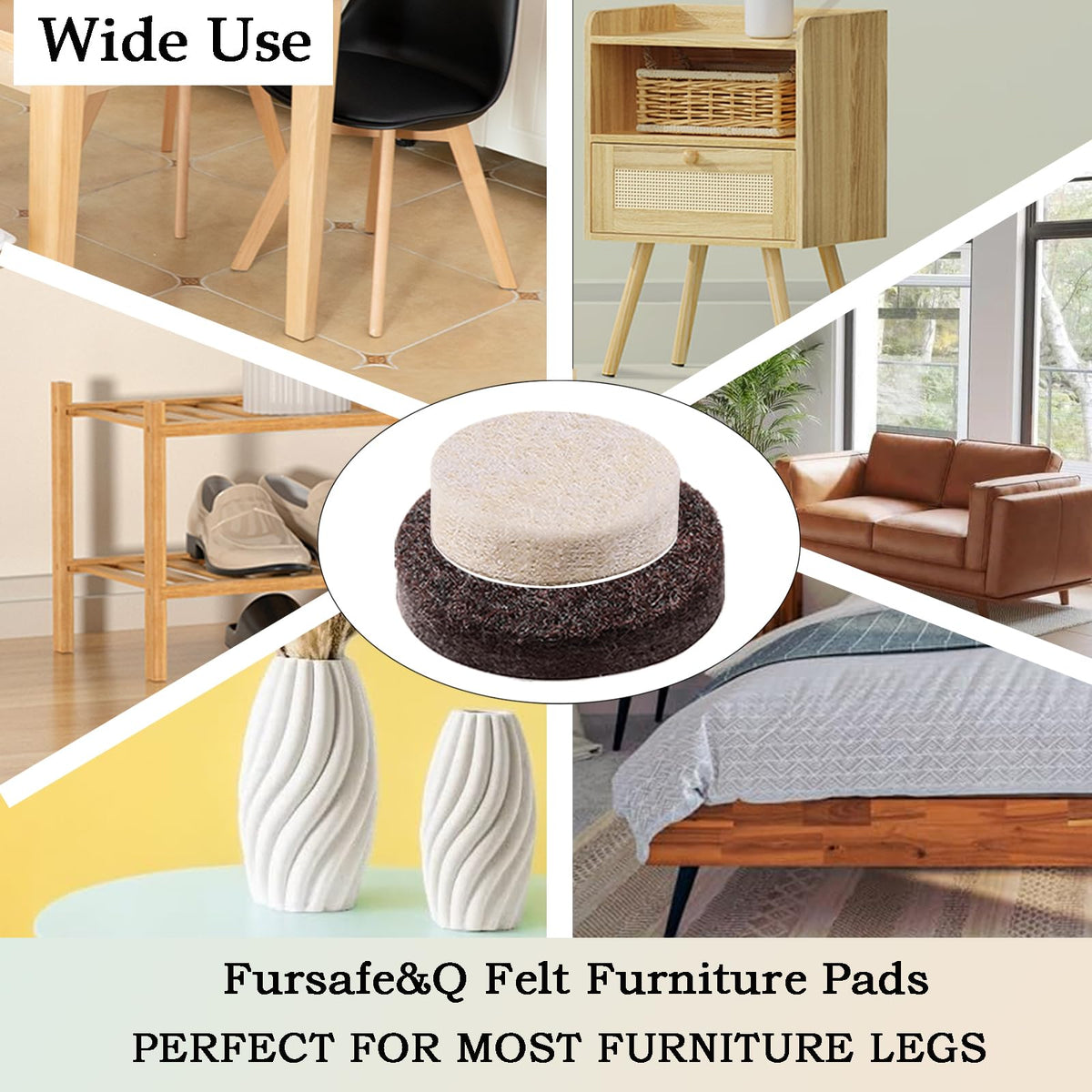 Felt Furniture Pads (215 Count)