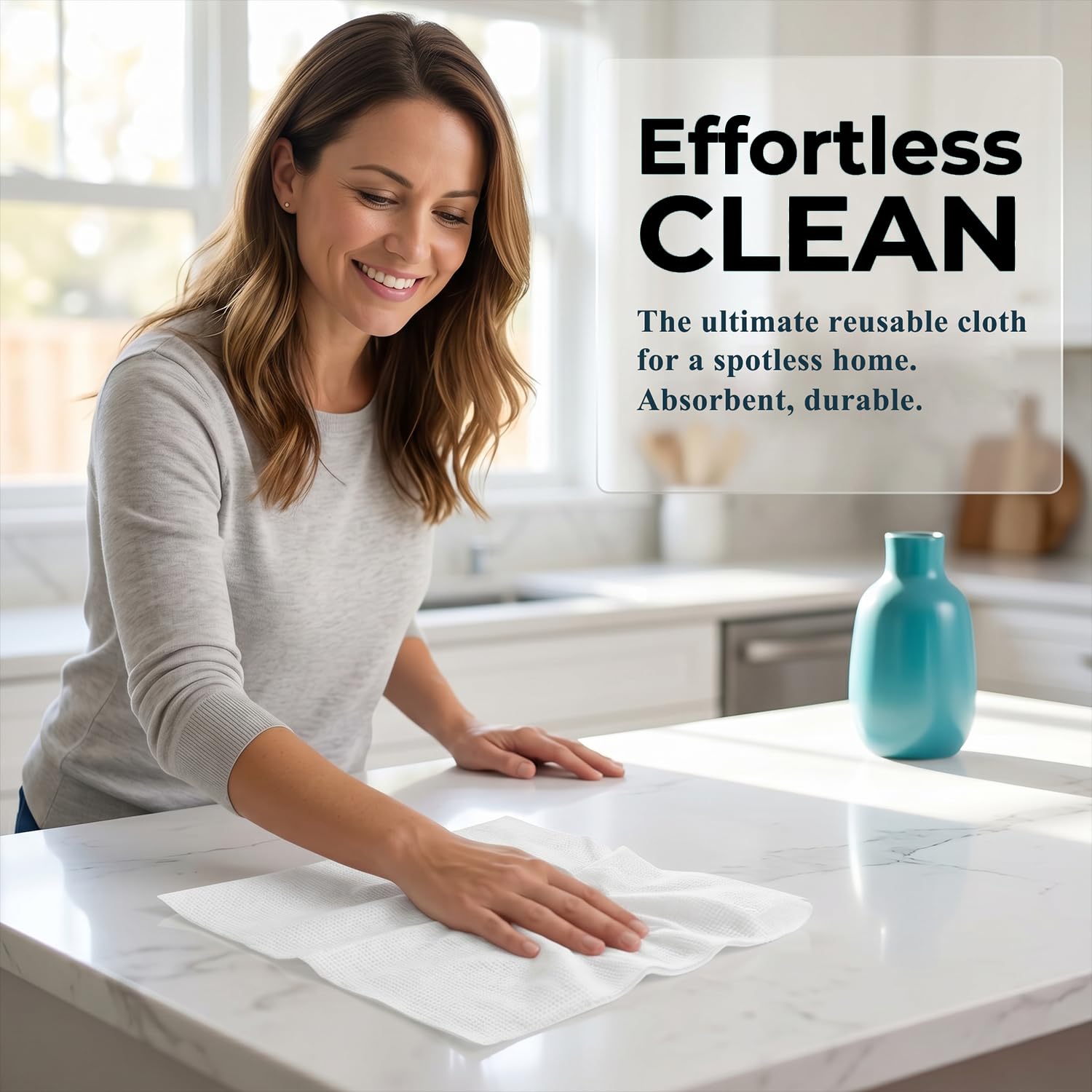 Disposable Dish Cloth and Cleaning Handi Wipes (100 Count) - ModHome Supplies