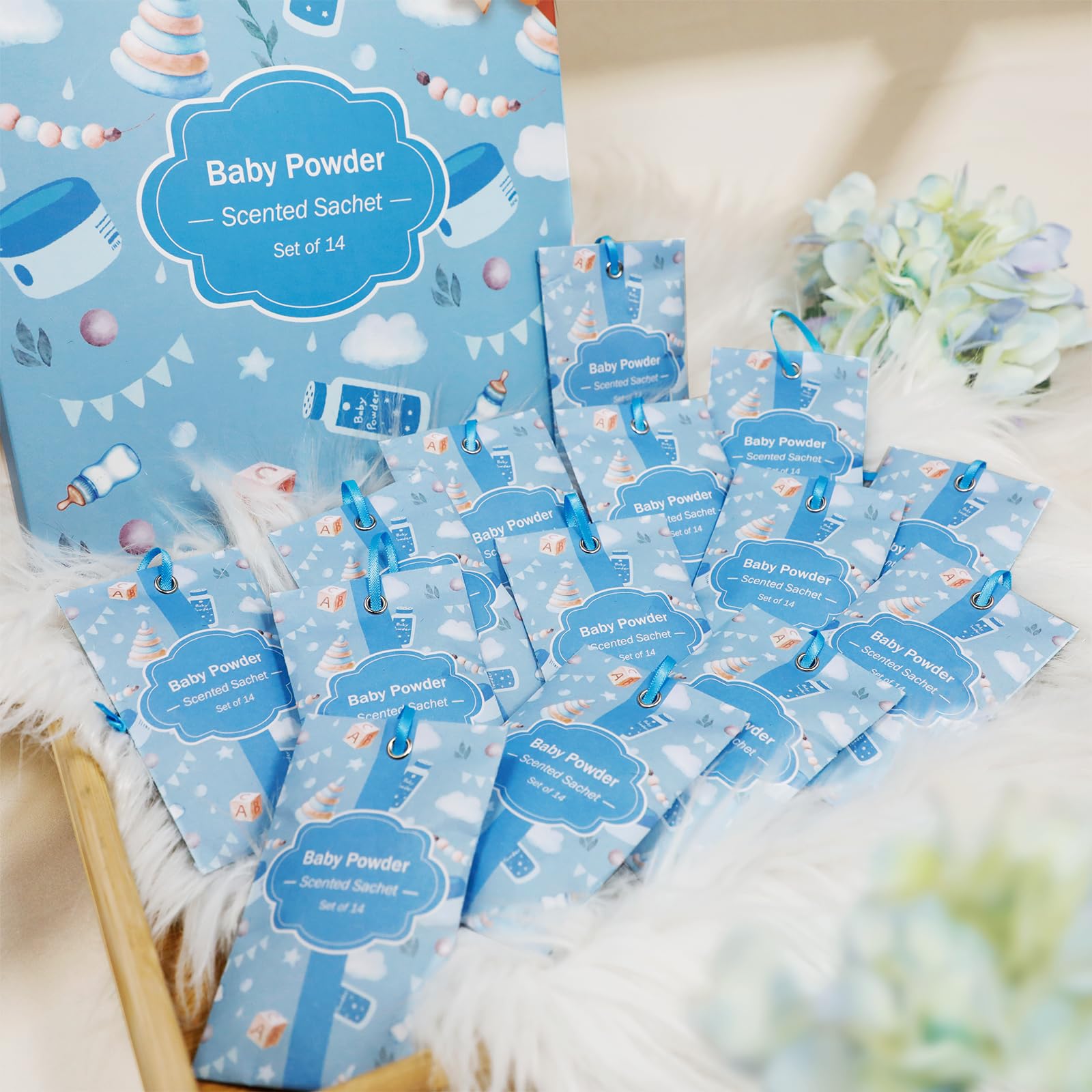 Scented Sachets for Drawer and Closet (14 Count)