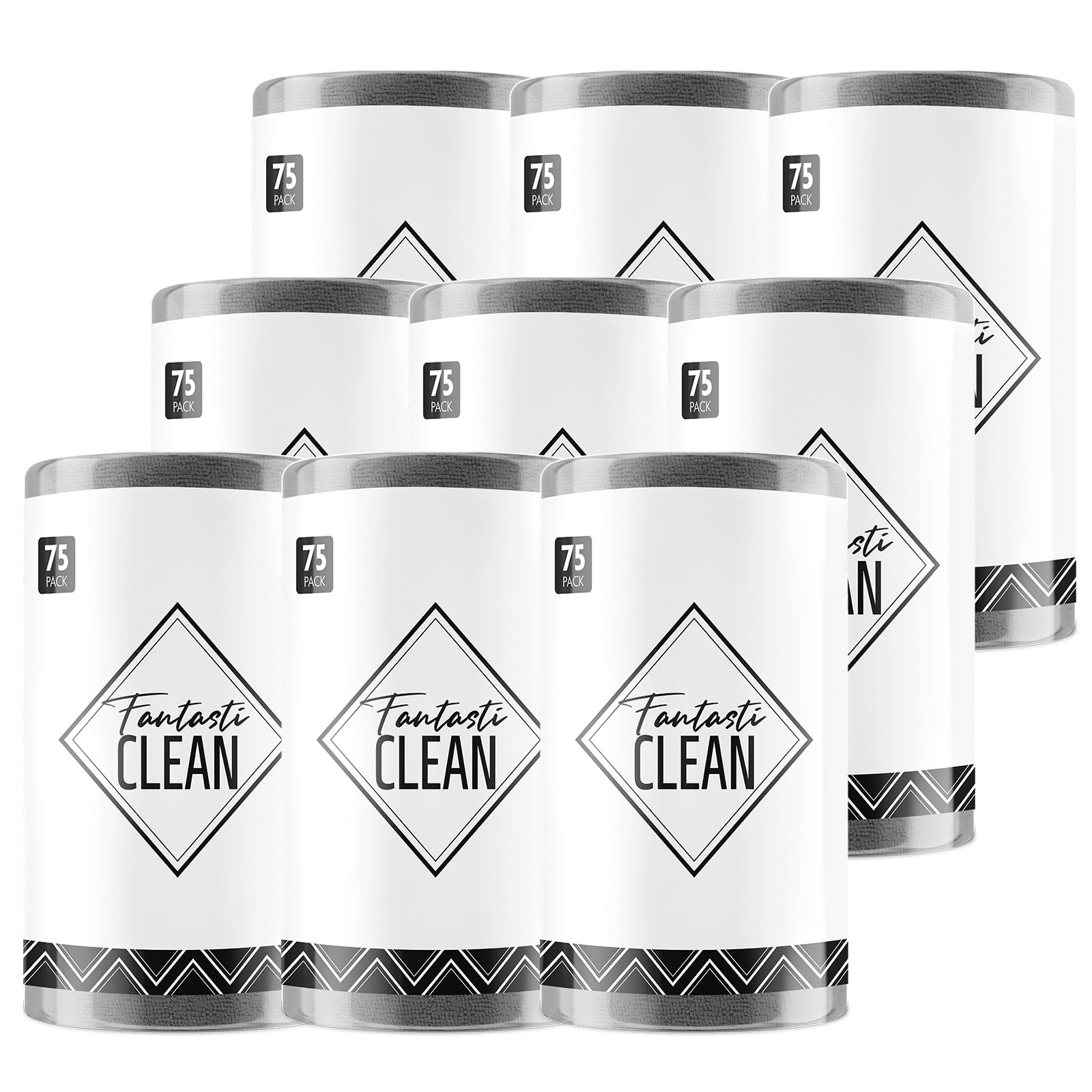 Microfiber Cleaning Cloth Roll (675 Count)