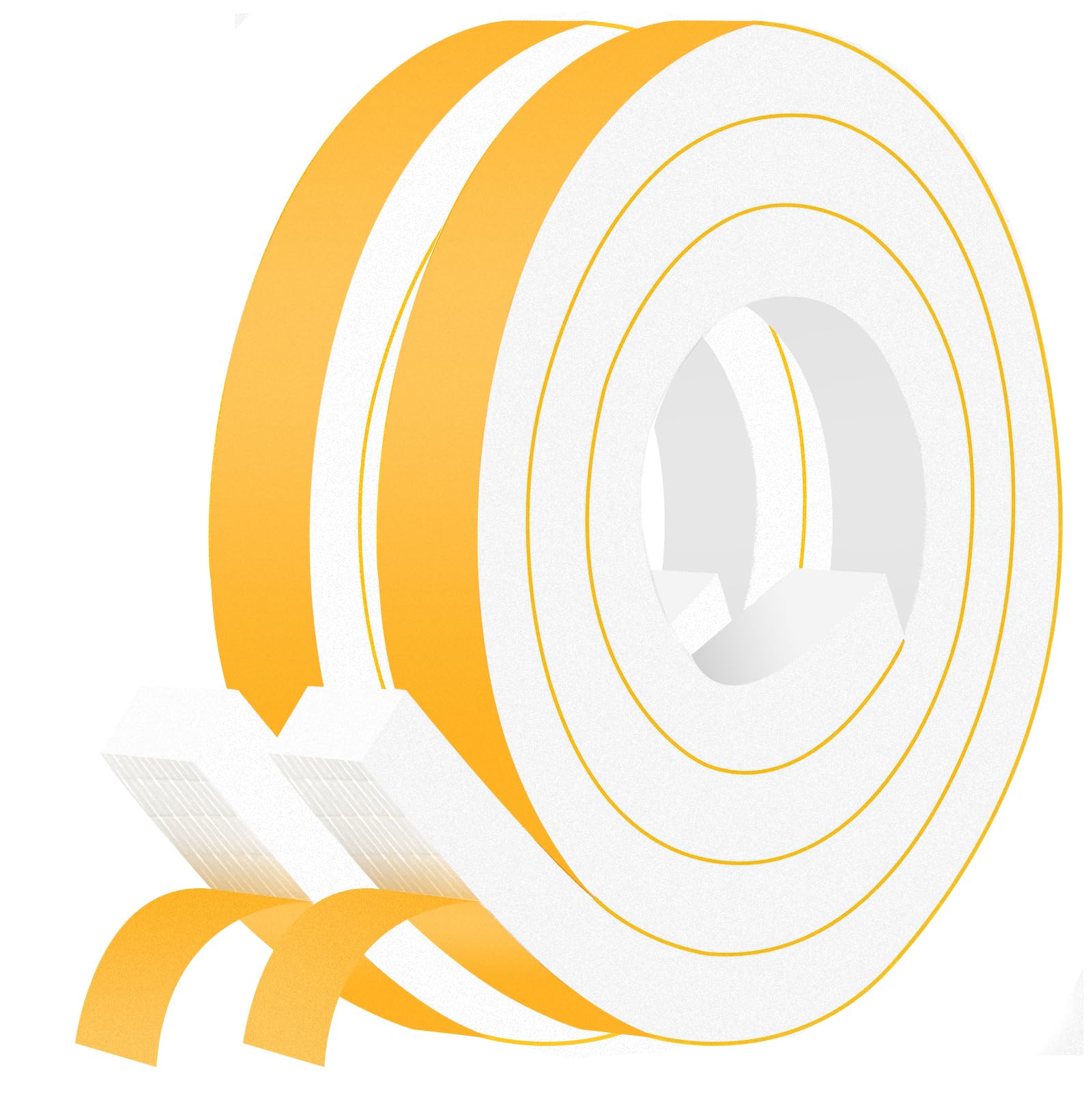Strong Adhesive White WeatherStripping 1x3 (13 Foot)