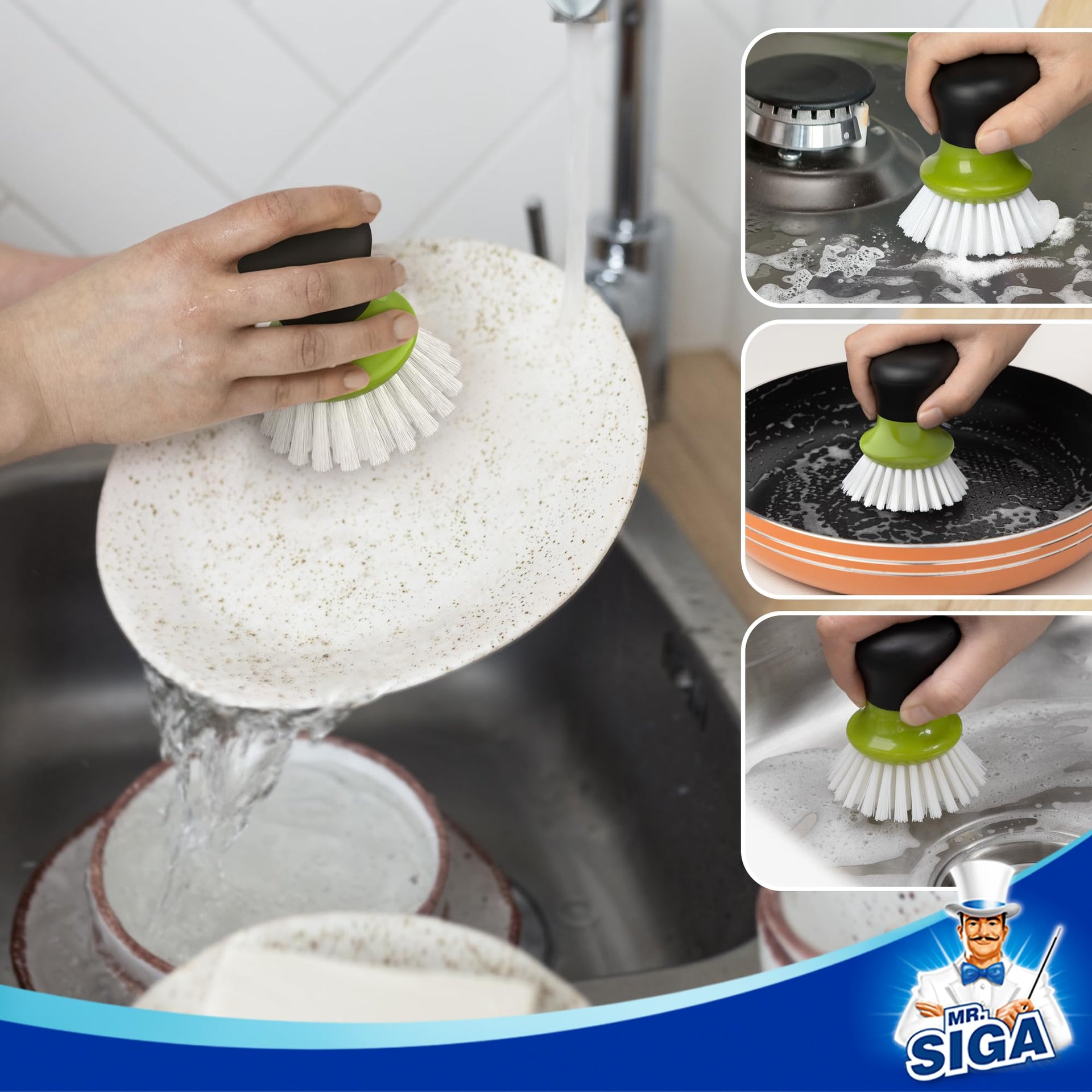 Dish Scrub Brush (2 Count)