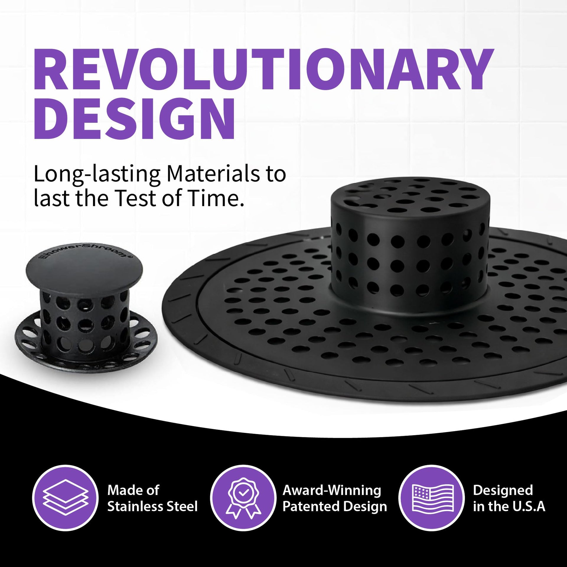 Ultra Matte Black Hair Catcher