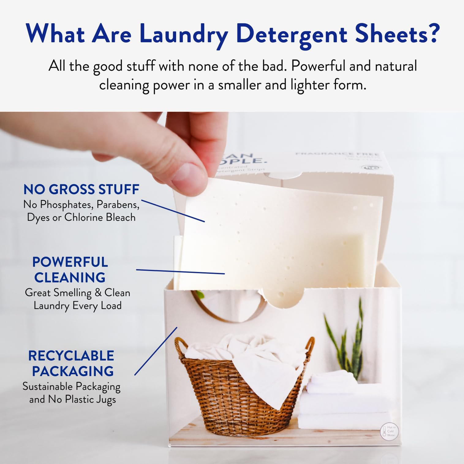 Fragrance Free Laundry Detergent Sheets (192 Count)