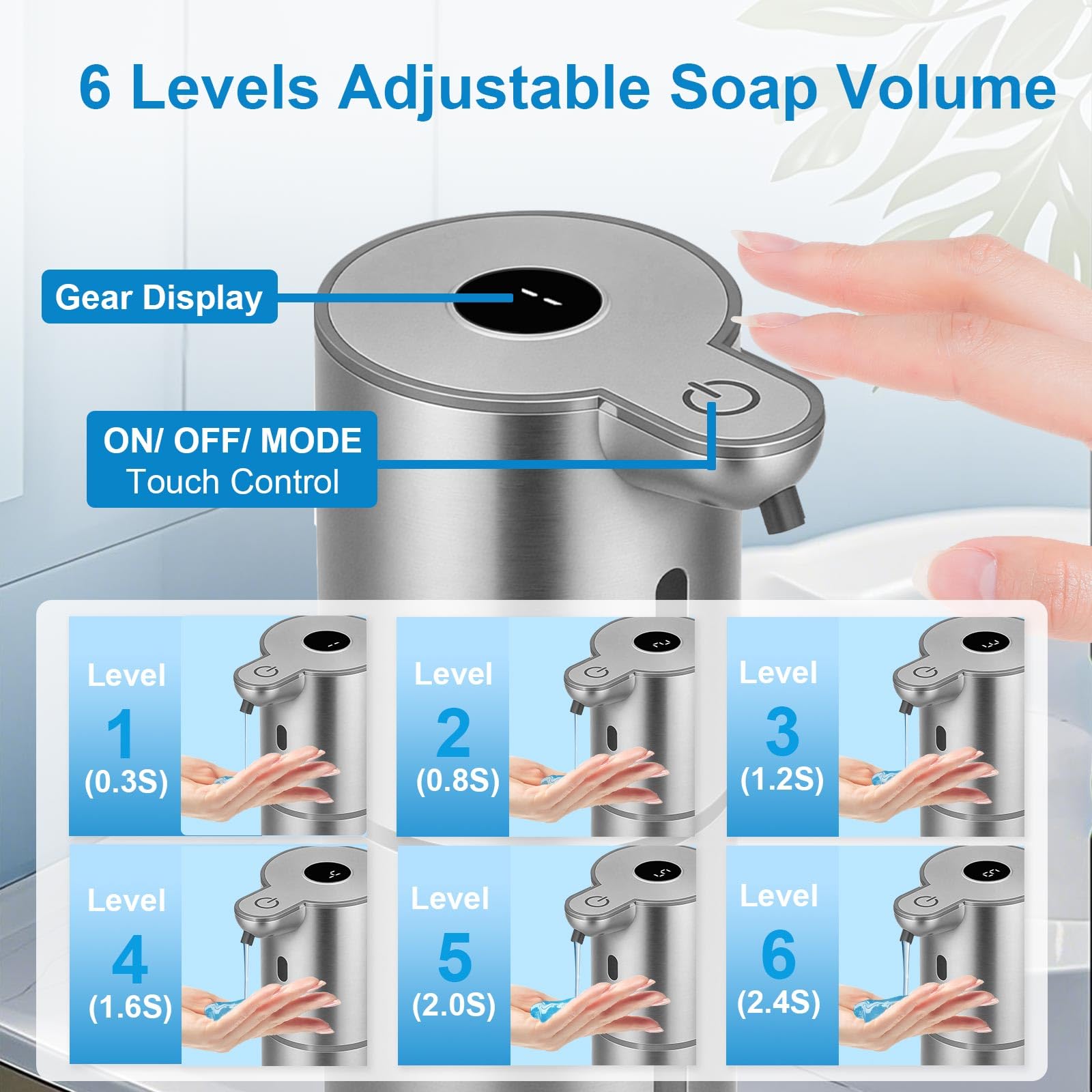Automatic Liquid Soap Dispenser Touchless
