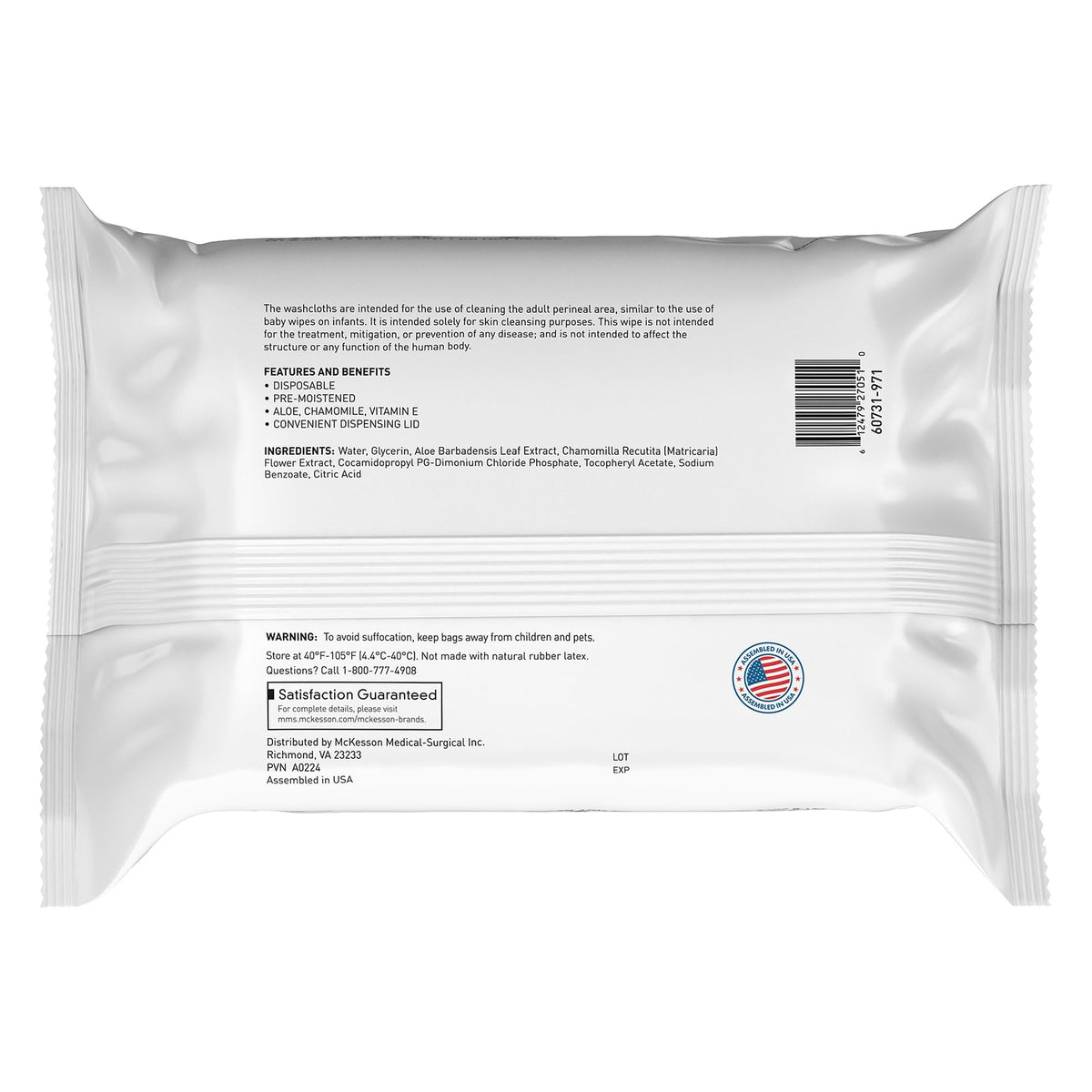 Washcloth Wipes (576 Count) - ModHome Supplies