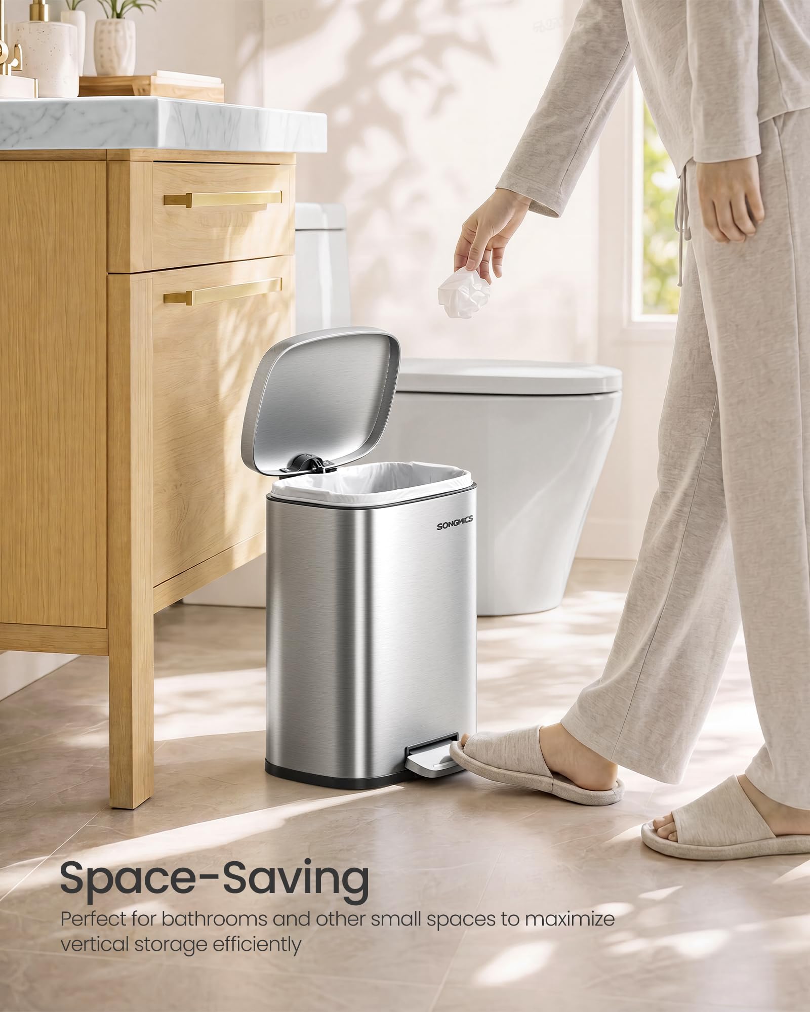 Stainless Steel Trash Can