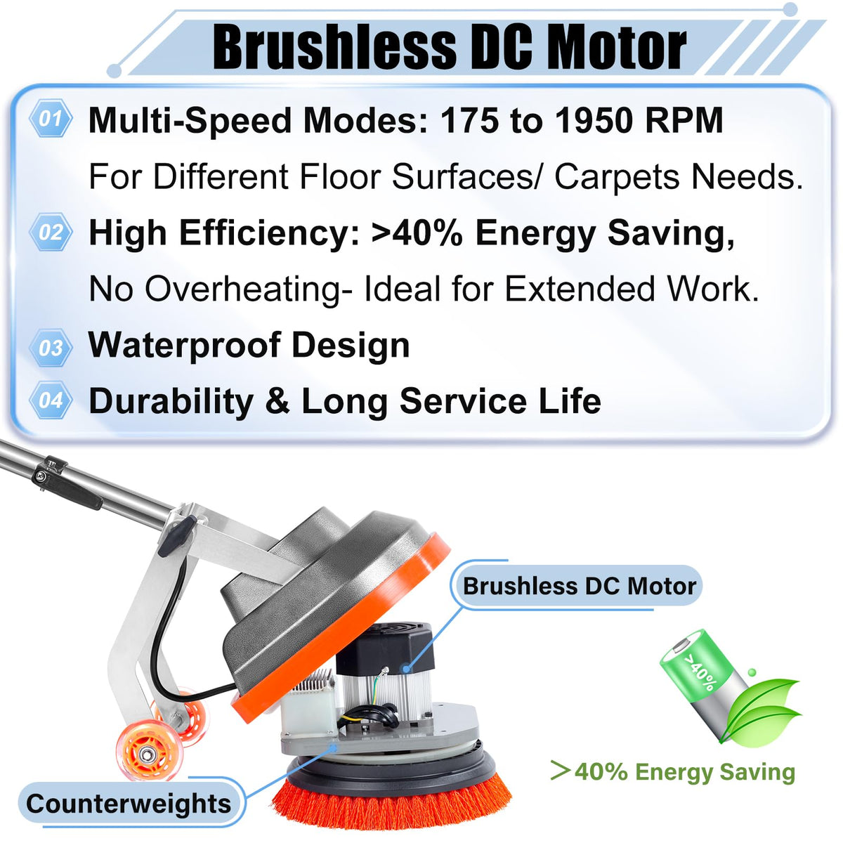 Commercial Floor Scrubber Machine