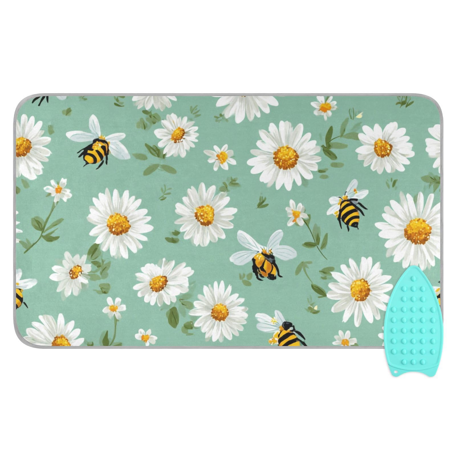 Ironing Mat Portable Ironing Pad Ironing Blanket for Table Top Heat Resistance Double