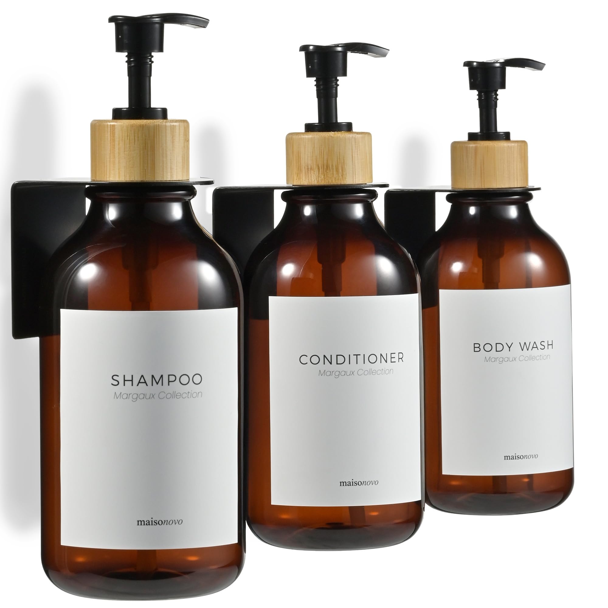 Shampoo and Conditioner Dispenser (3 Count)
