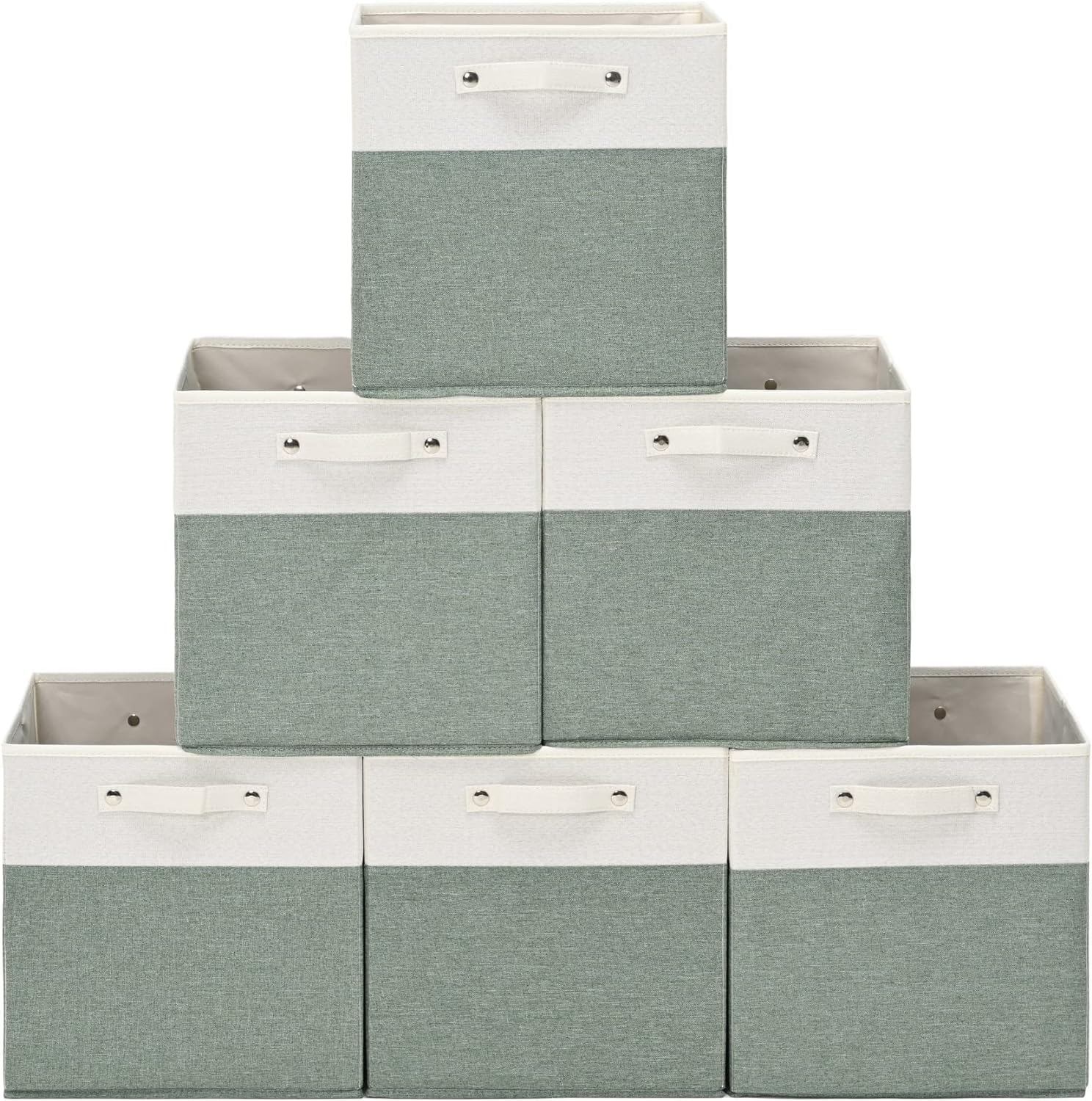 13x13x13 Storage Cube Bins 6 Pack (6 Count)
