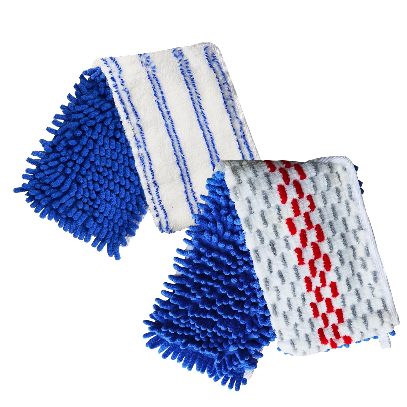 2 Pcs Flip Mop Refills Compatible with O Cedar Mop for Hardwood Floor Clean (2 Count) - ModHome Supplies