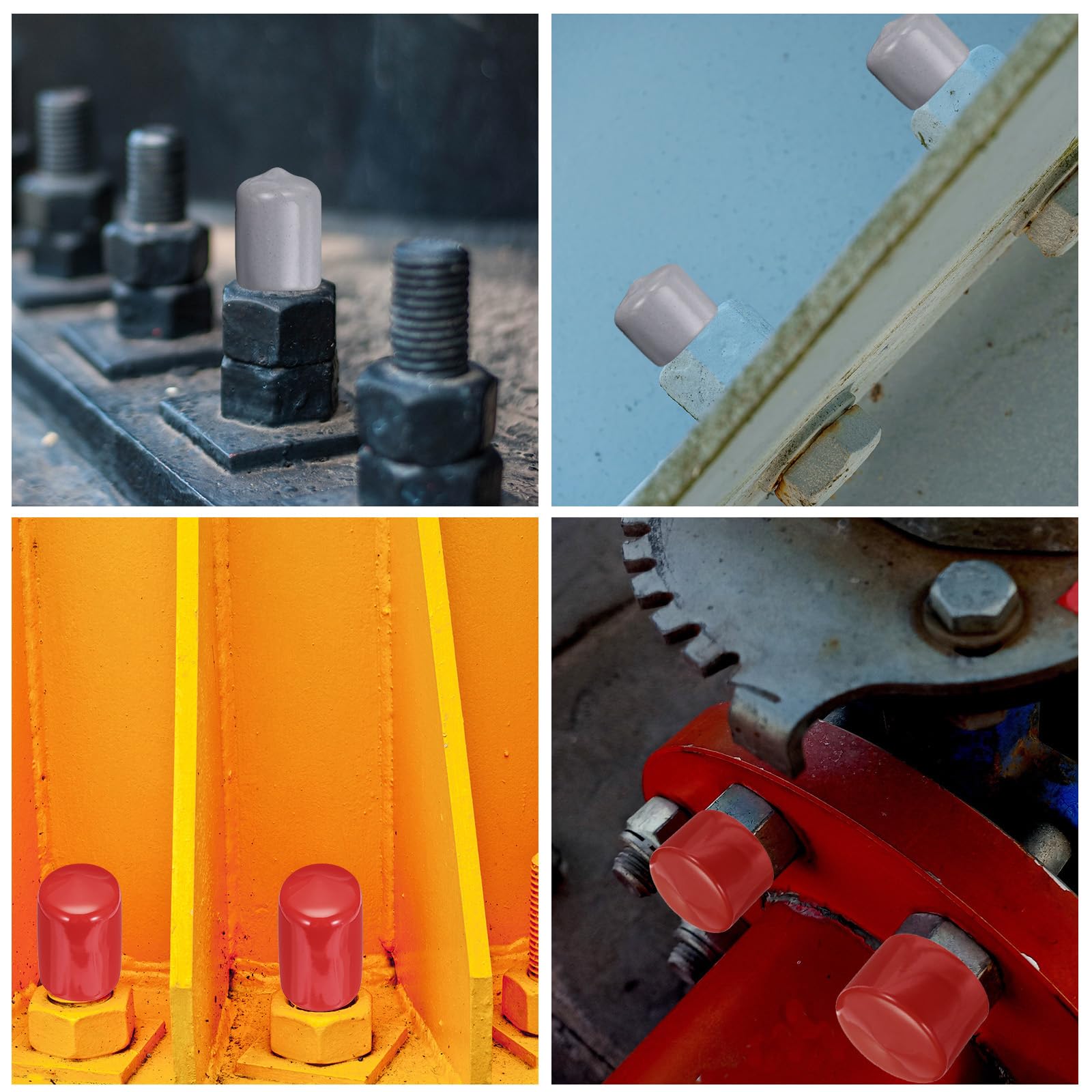 20pcs Rubber End Caps 37mm