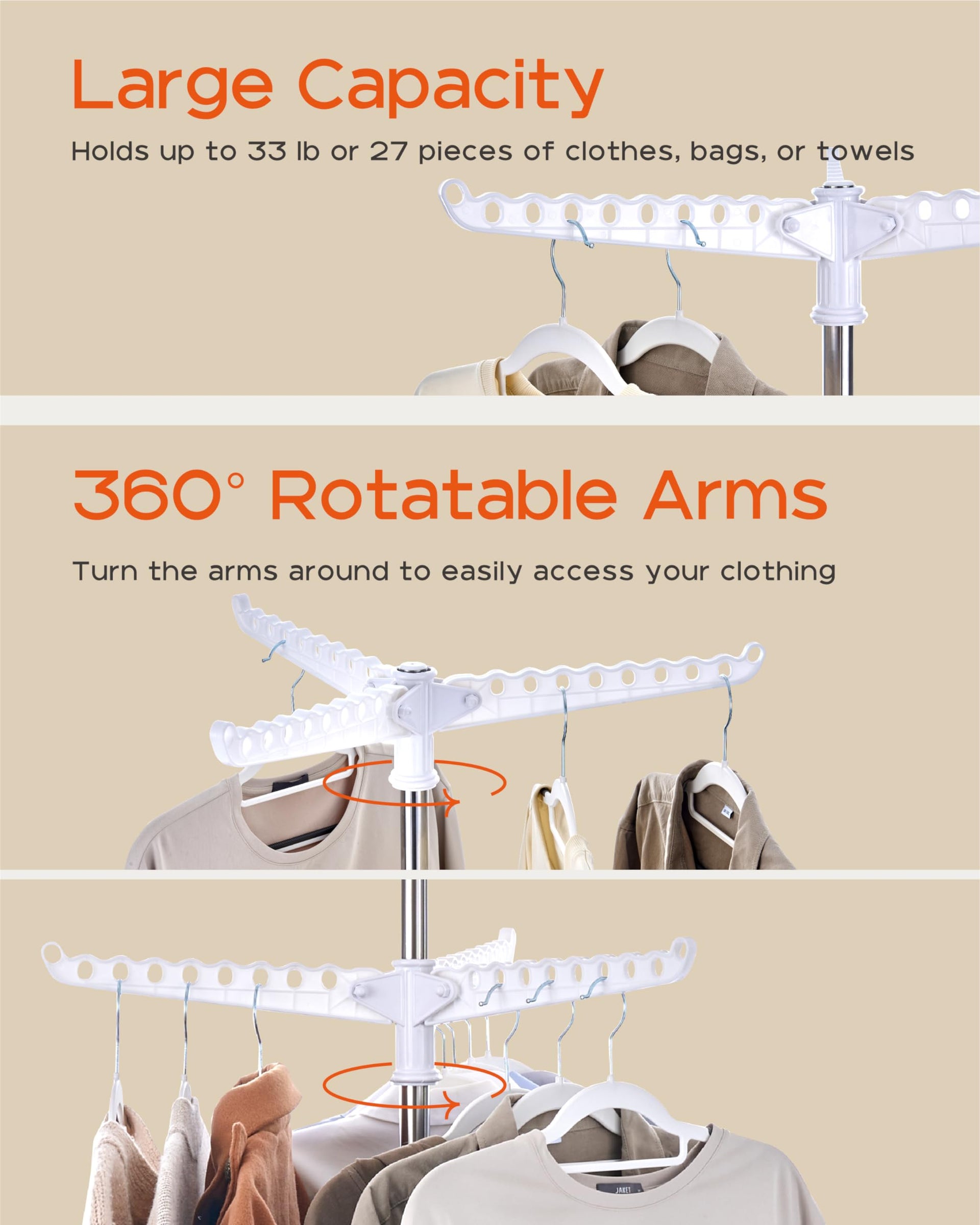Clothes Drying Rack Foldable