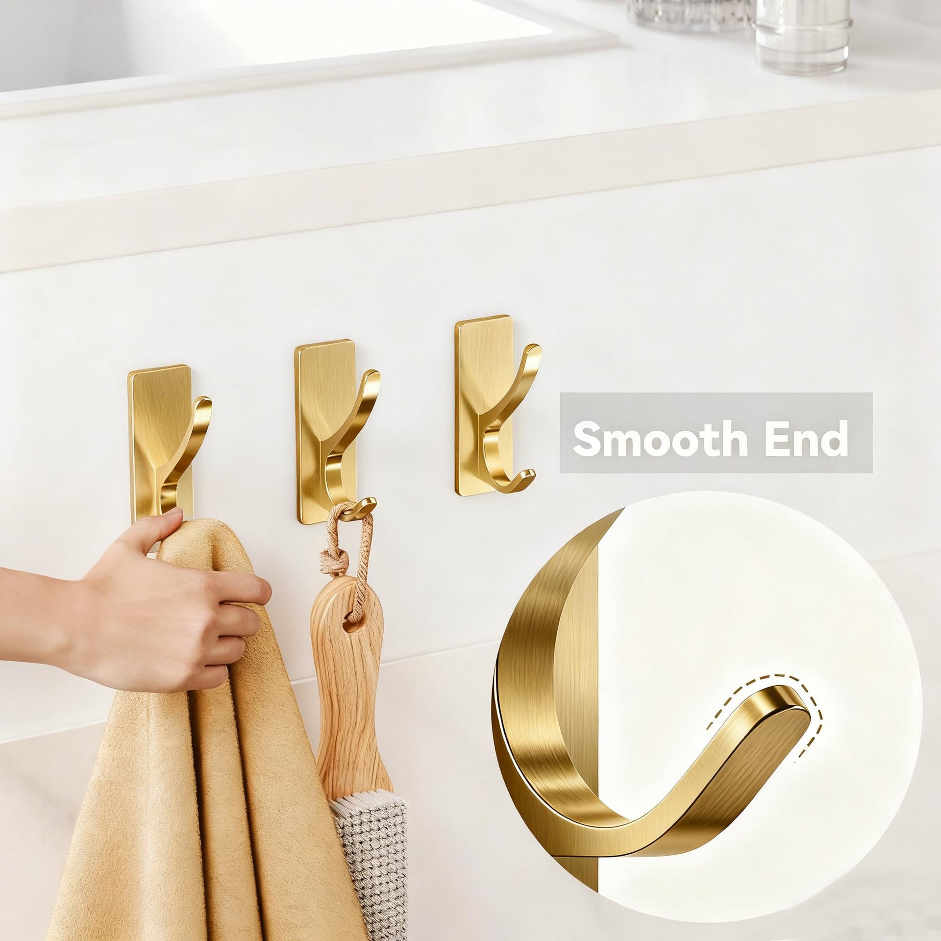 Brush Gold Self (4 Count)