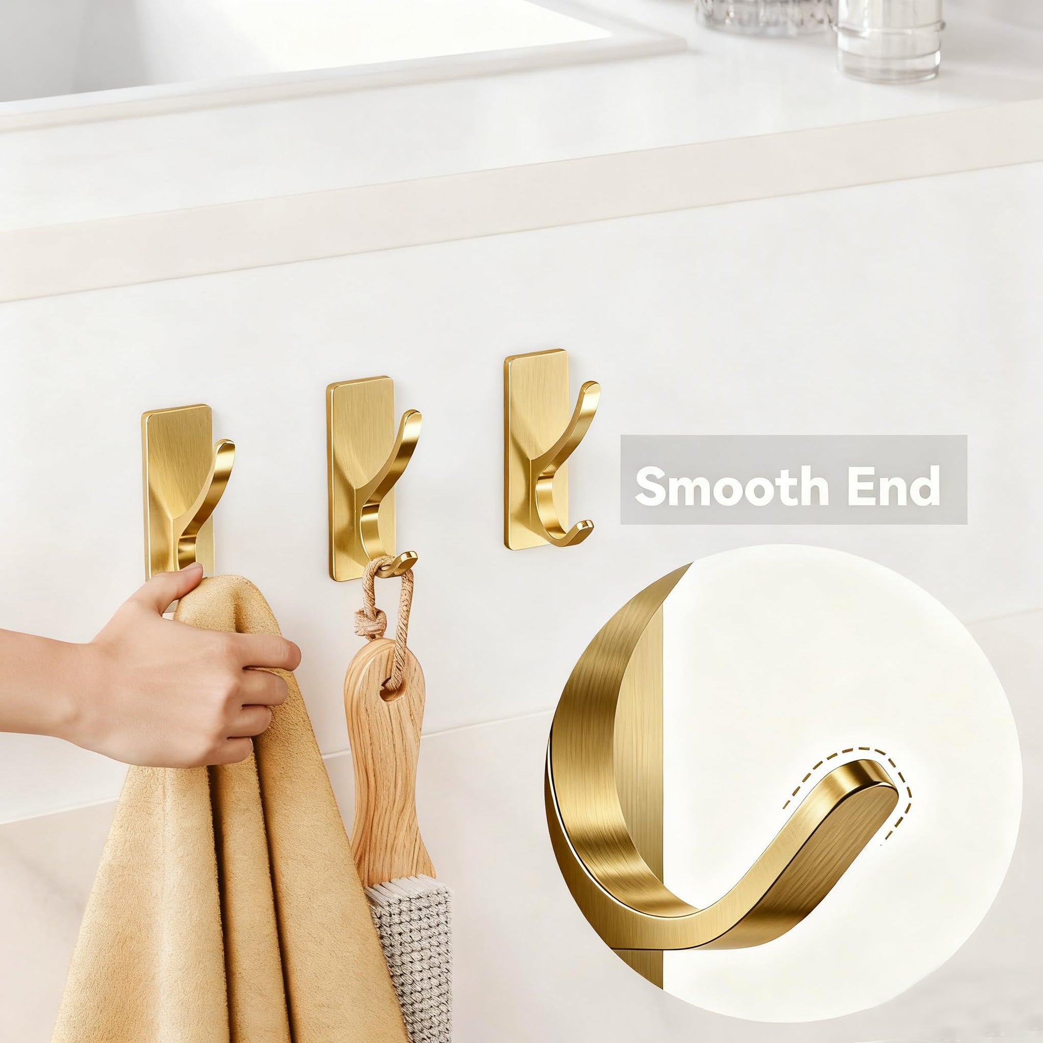 Brush Gold Self (4 Count)