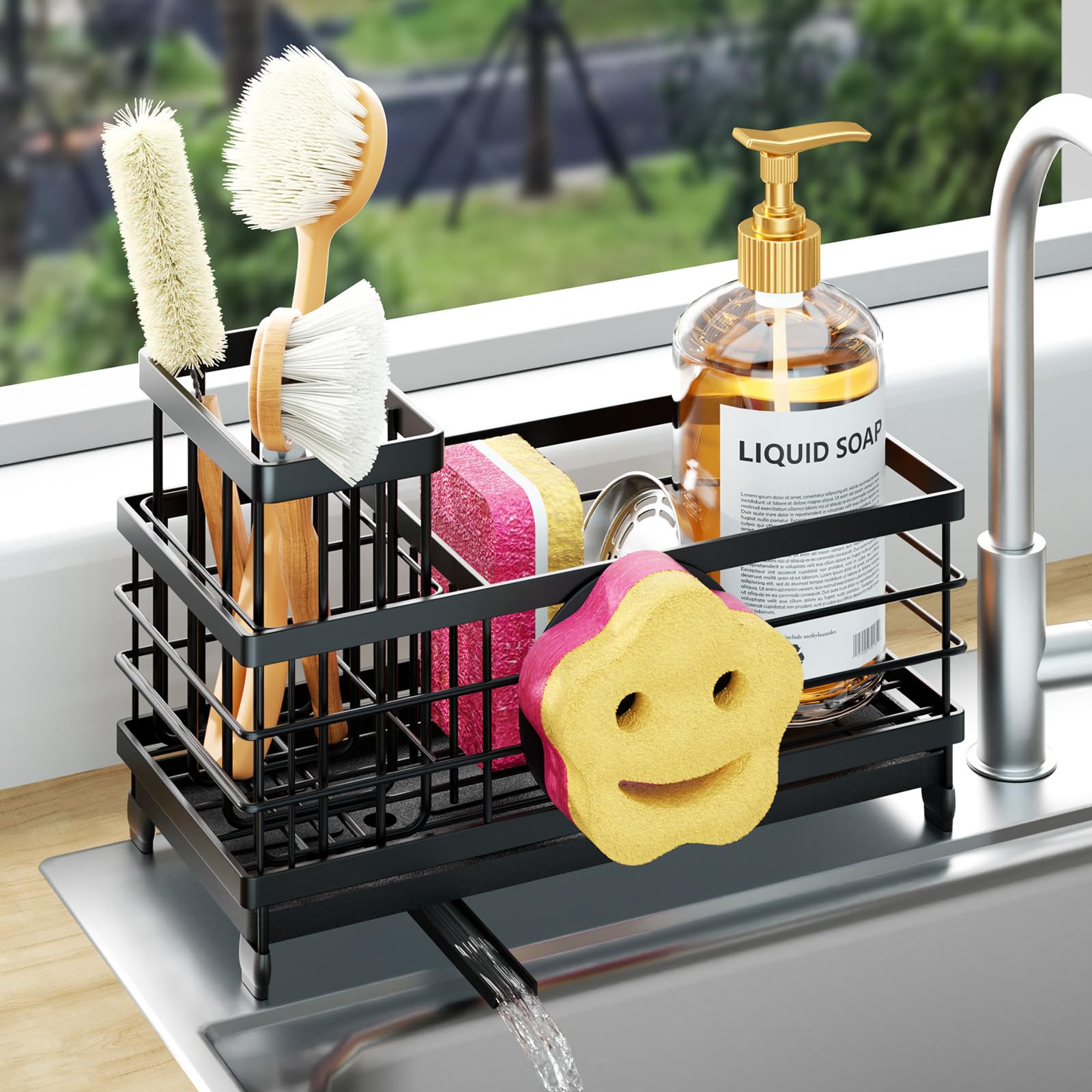 Sponge Holder for Kitchen Sink