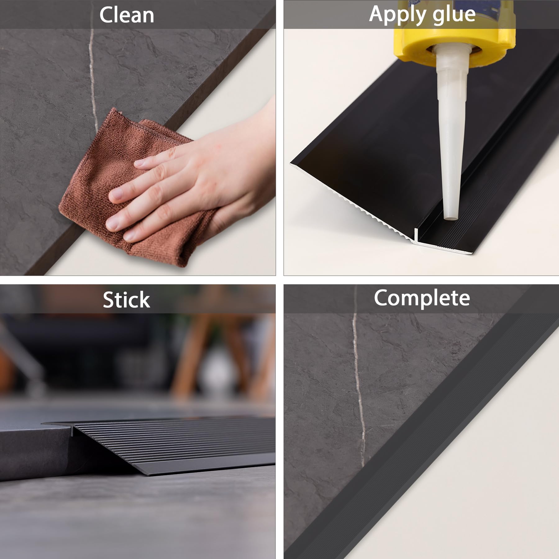 Aluminum Floor Transition Threshold Strip