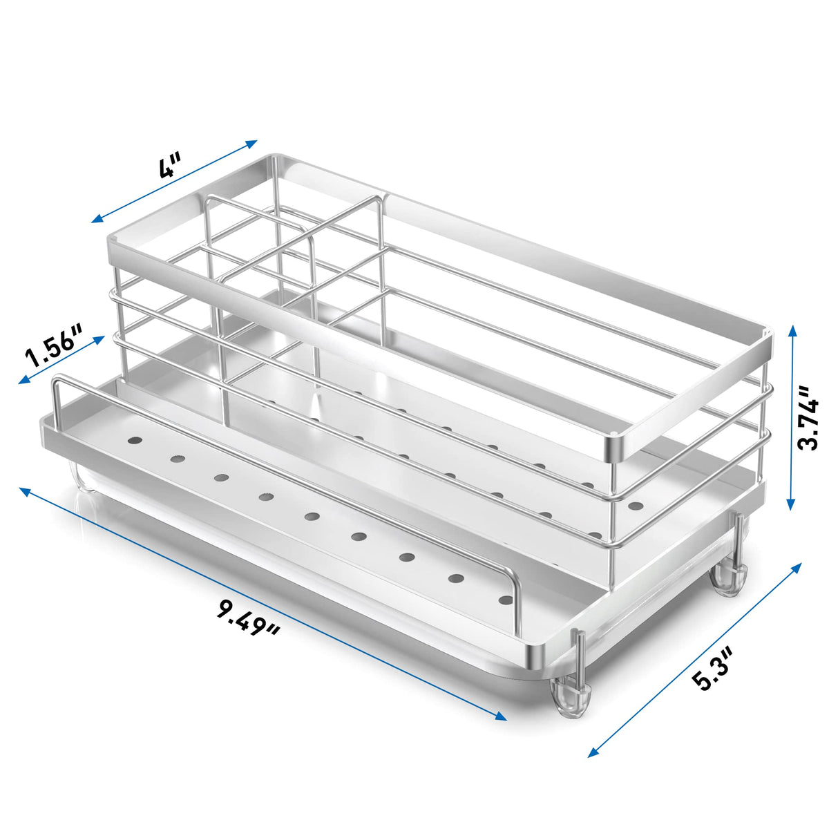 Stainless Steel Sponge Holder for Kitchen
