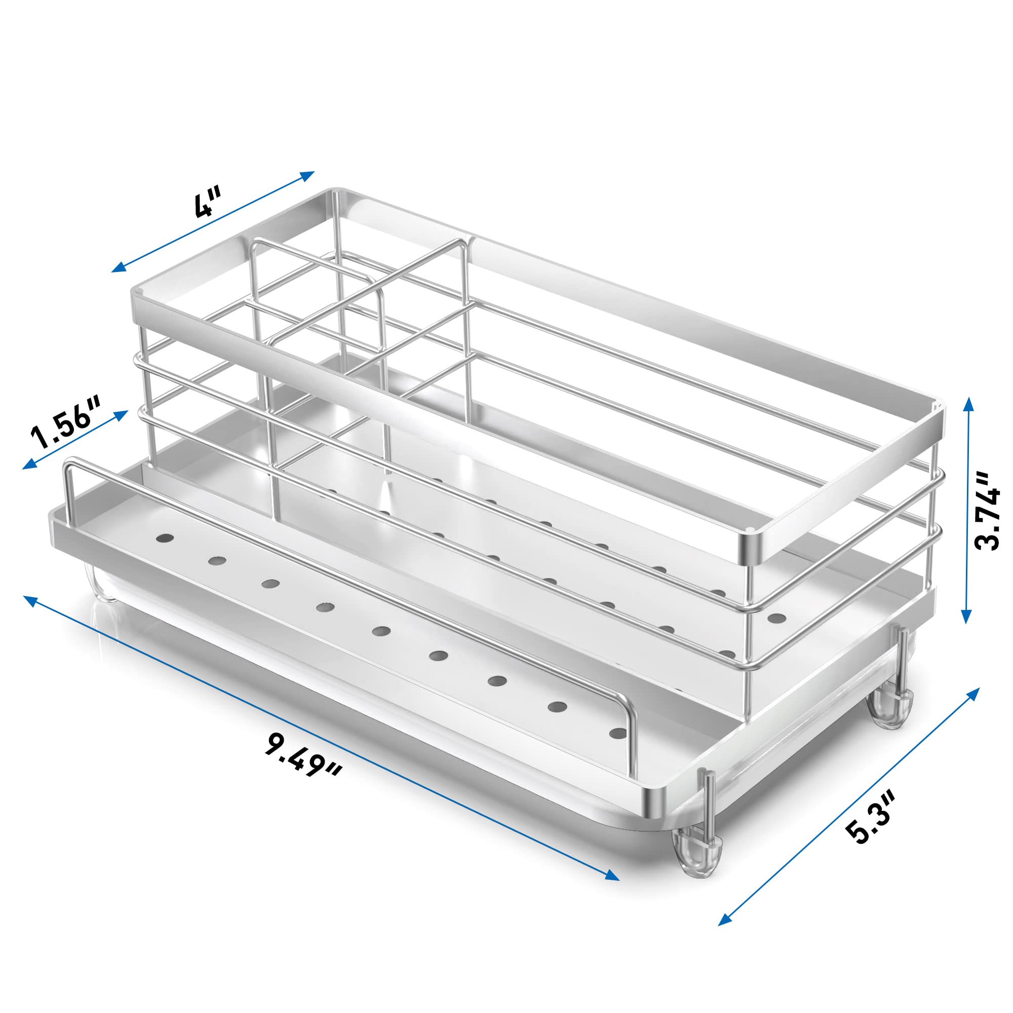 Stainless Steel Sponge Holder for Kitchen