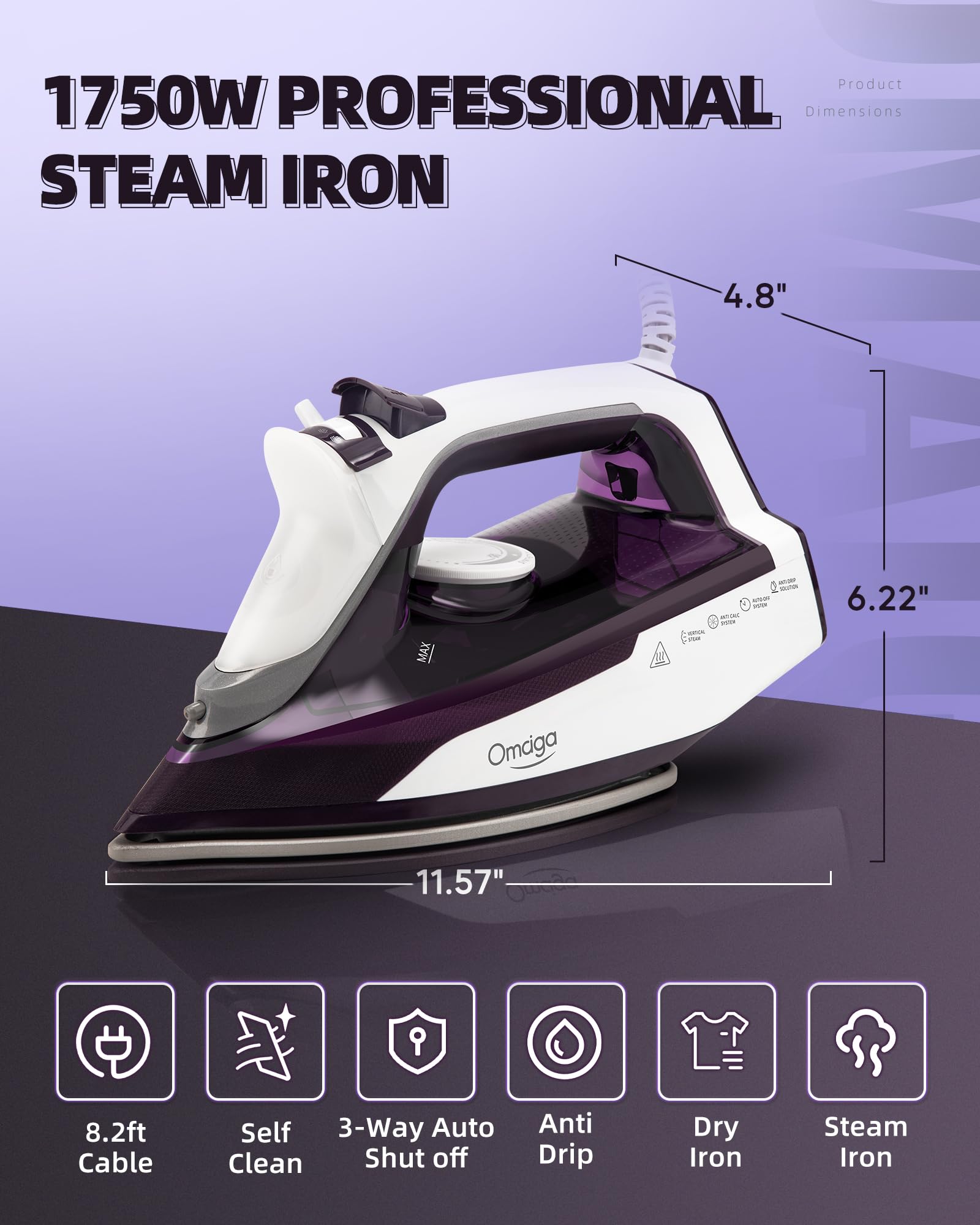 Steam Iron for Clothes