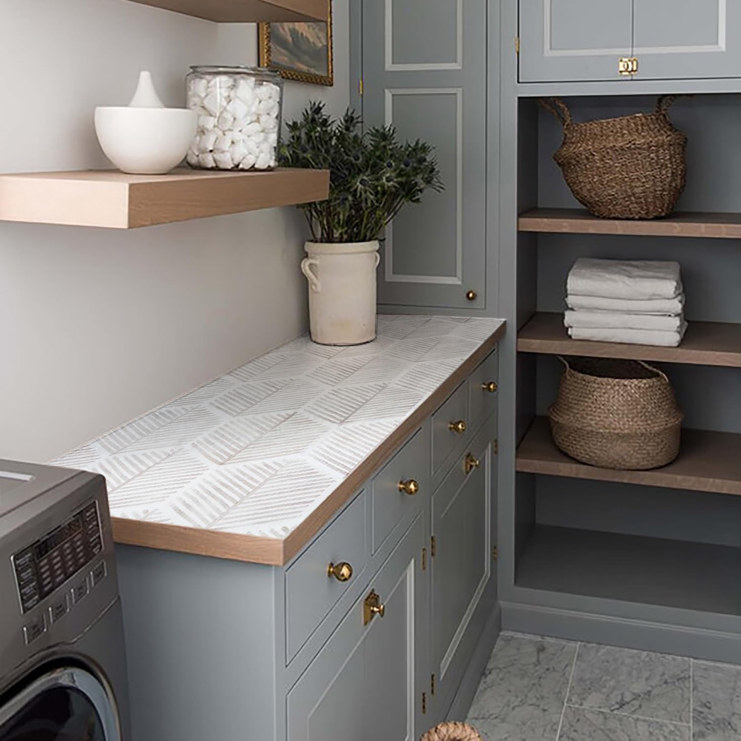 Shelf Liners for Kitchen Cabinets (160 sq in.)