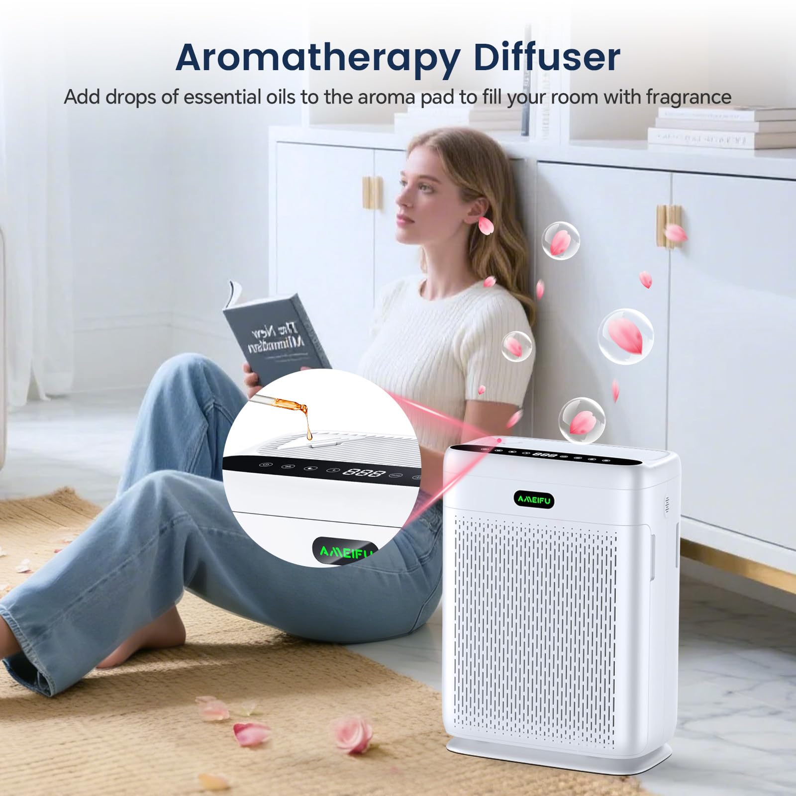 Air Purifiers for Home Large Room with Remote