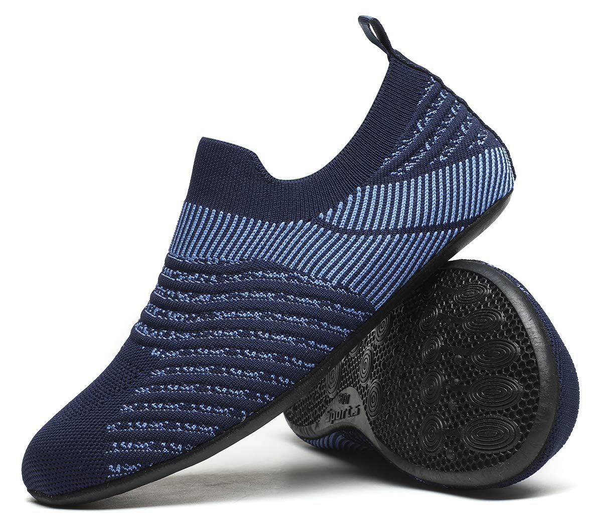 Adult Indoor House Slippers Socks Travel Lightweight Comfort Non Slip Grip House Floor Home Shoes for Women Men