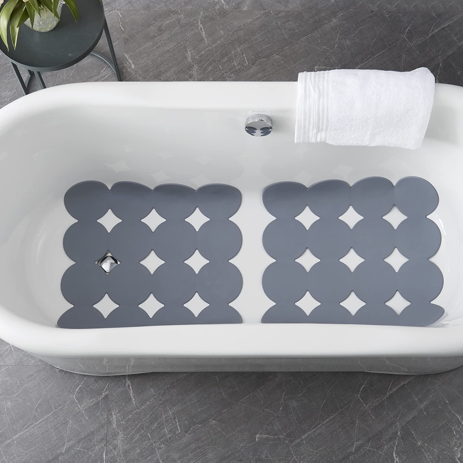 Square Shower Mat Nonslip