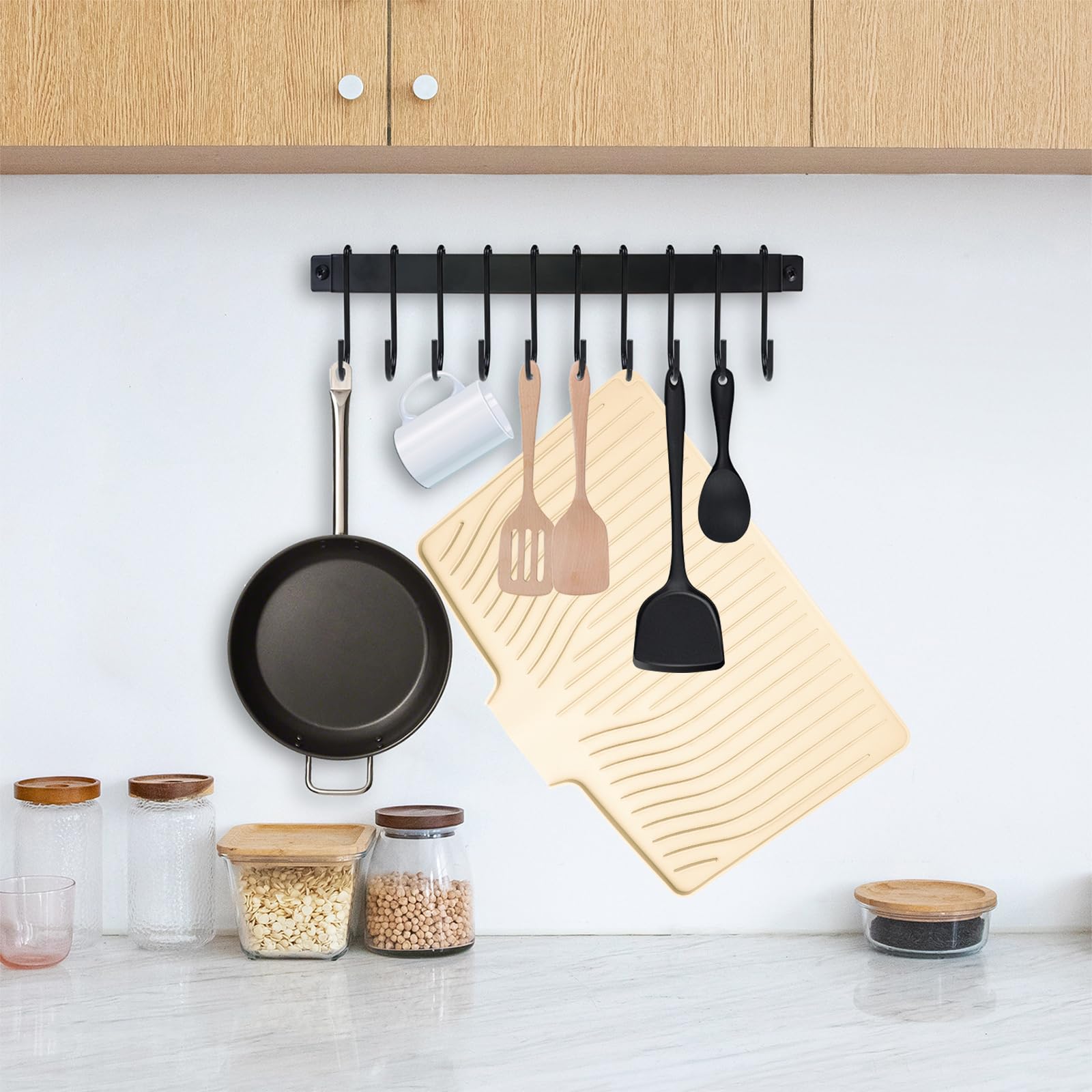 Silicone Dish Drying Mat for Kitchen Counter