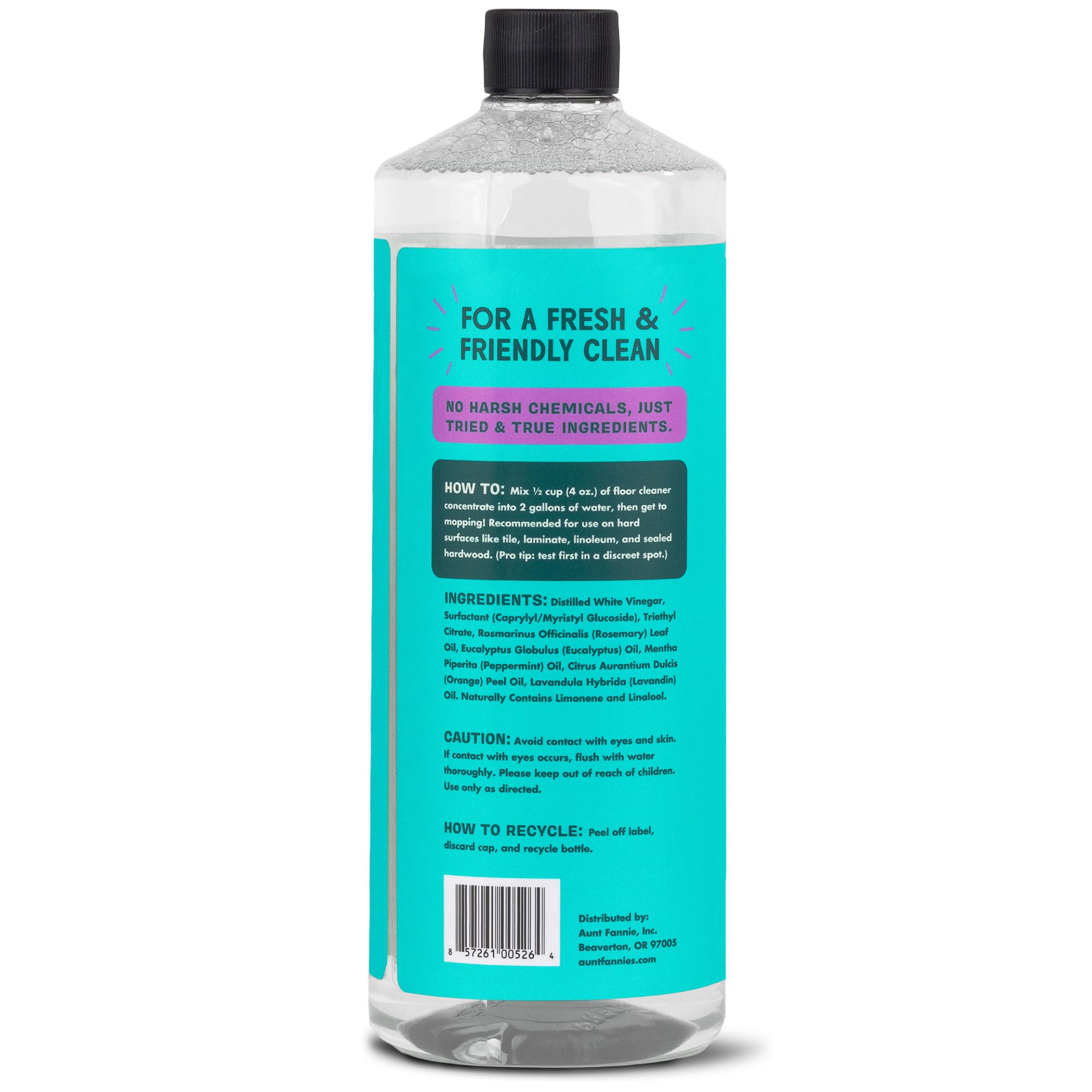 Ultra Concentrated Vinegar Floor Cleaner (192 Fl Oz) - ModHome Supplies