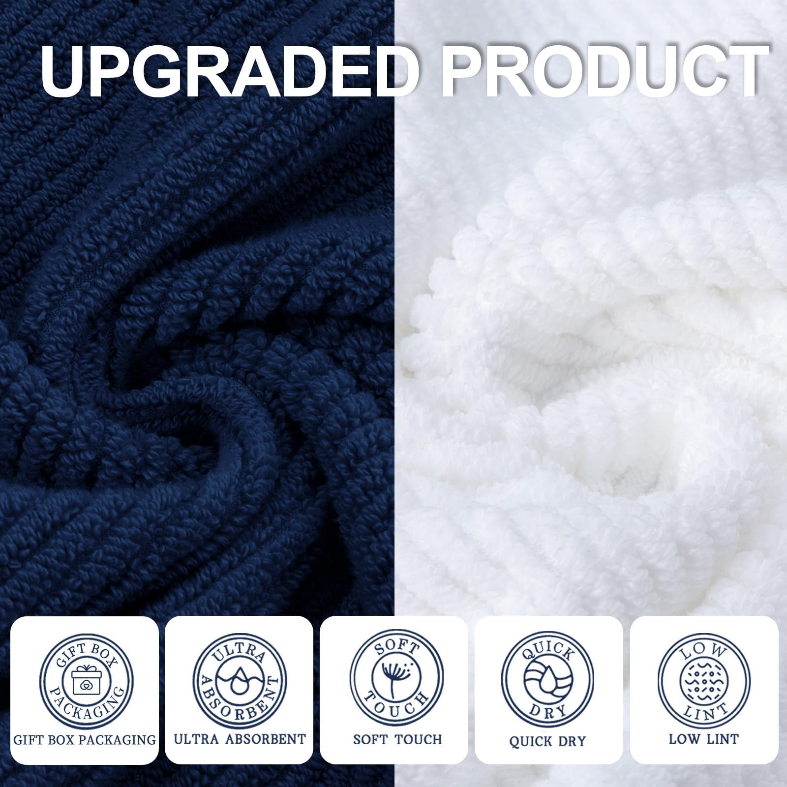 6PC Towel Set (6 Count)