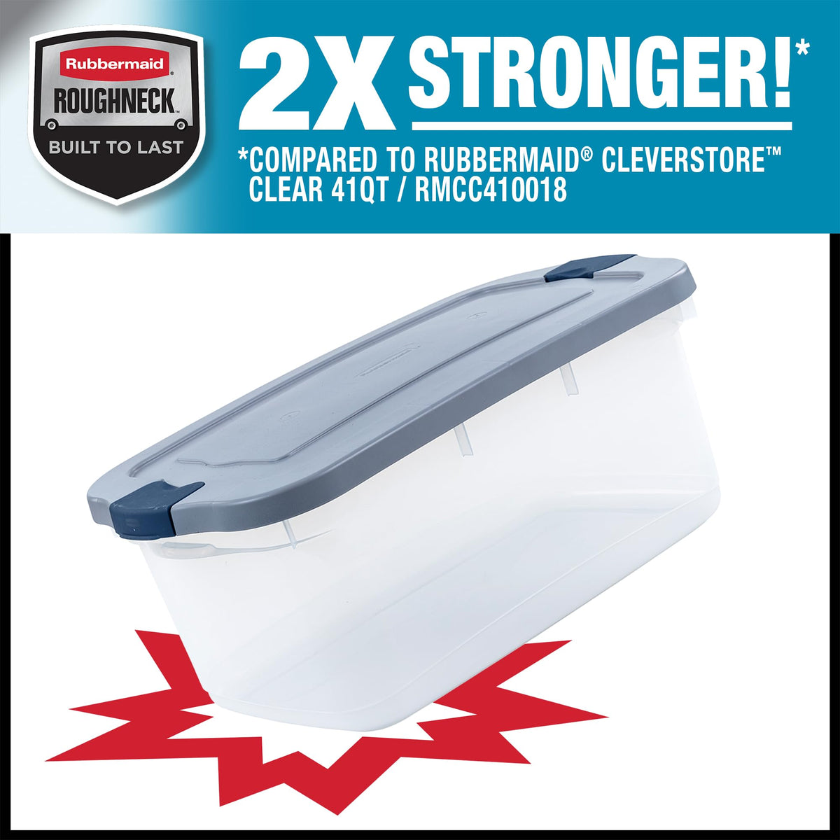 Roughneck Clear 50 Qt (5 Count)