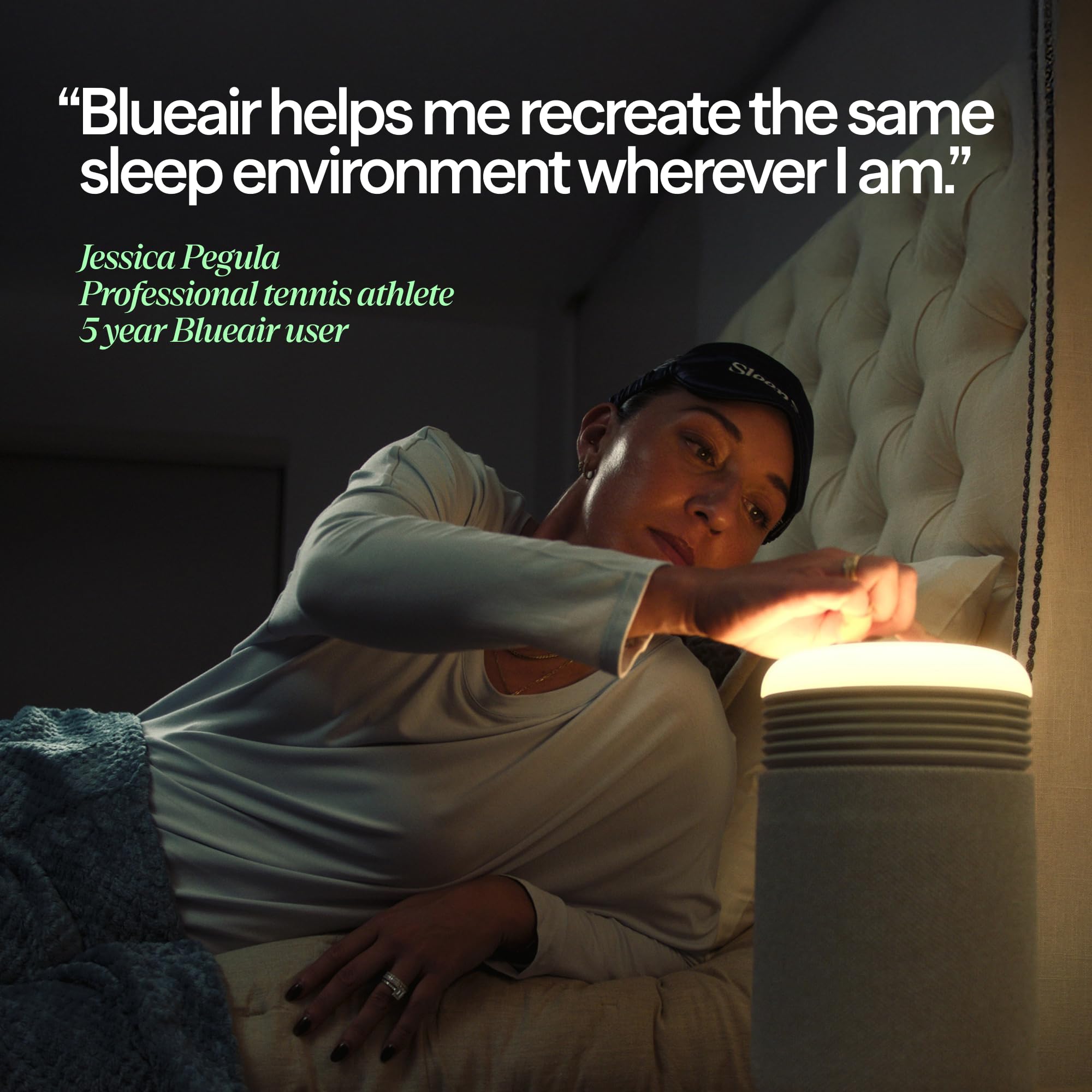 Mini Restful Bedroom Air Purifier with Sunrise Alarm Clock