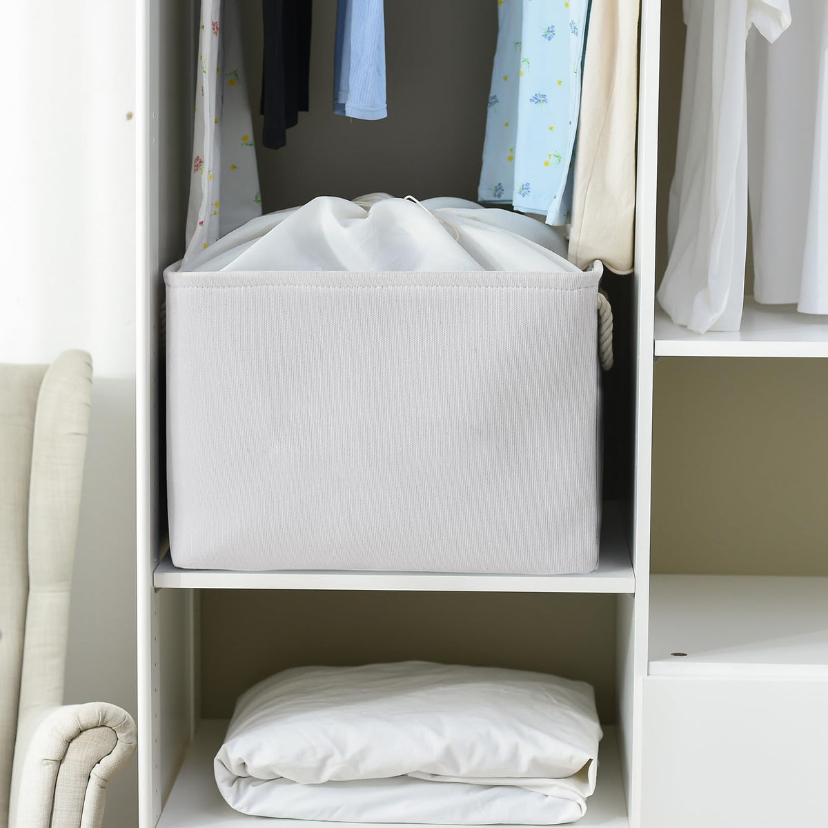Organization and Storage Basket for Shelves (3 Count)