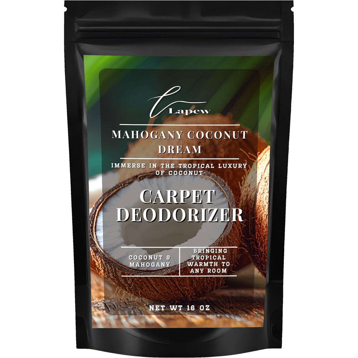 Mahogany Coconut Dream Carpet Deodorizer Powder (16 Ounce)