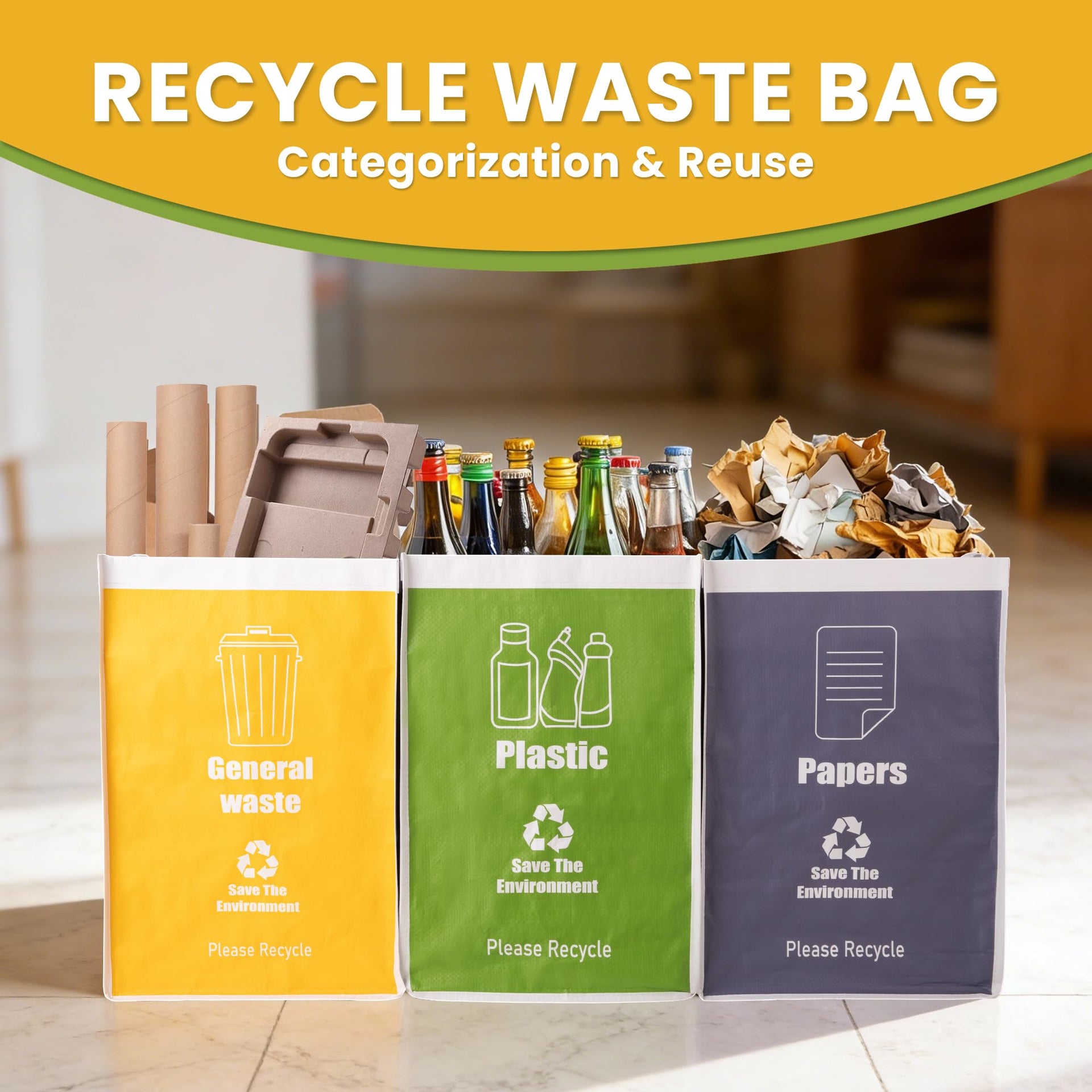 Recycle Waste Bag for Kitchen