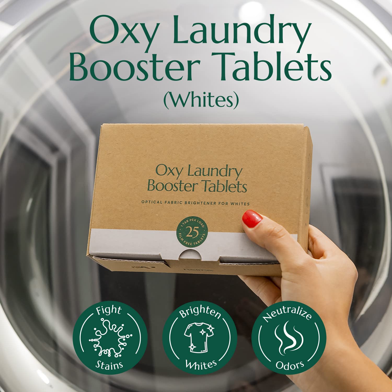 Oxy Laundry Booster Tablets (25 Count)