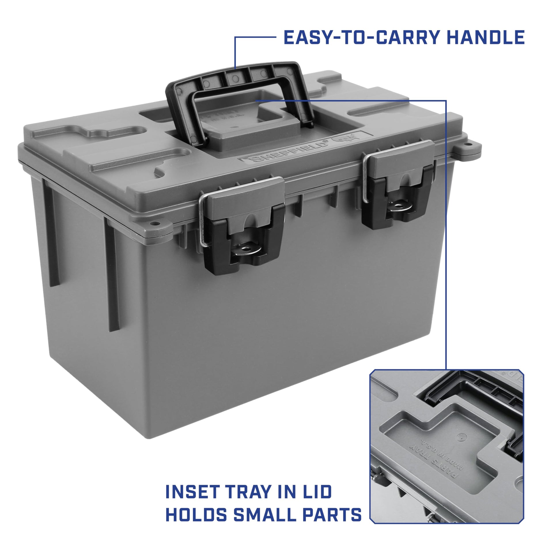 XL Ammo Box Made in USA